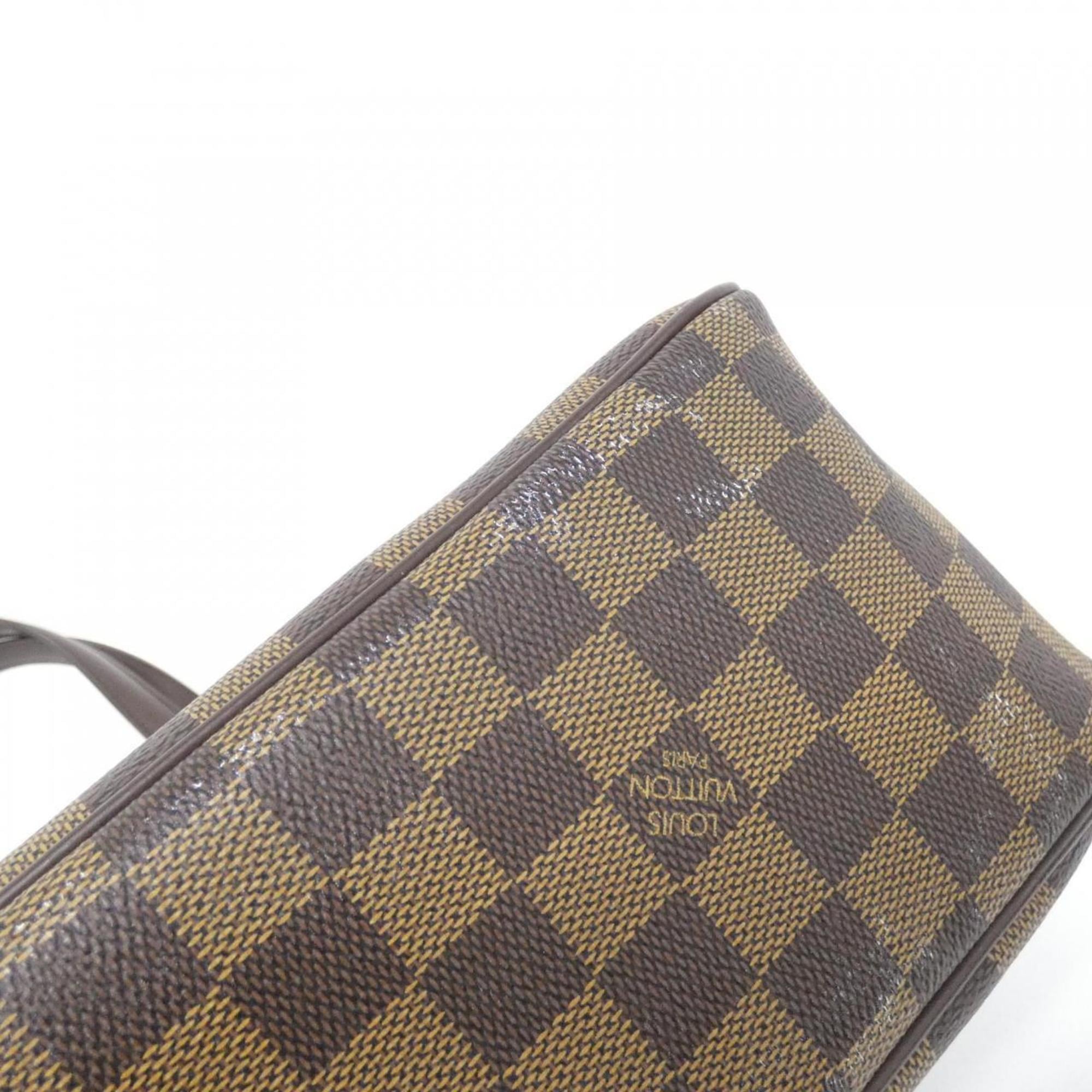 Louis Vuitton Damier Ebene Coated Canvas Handbag
