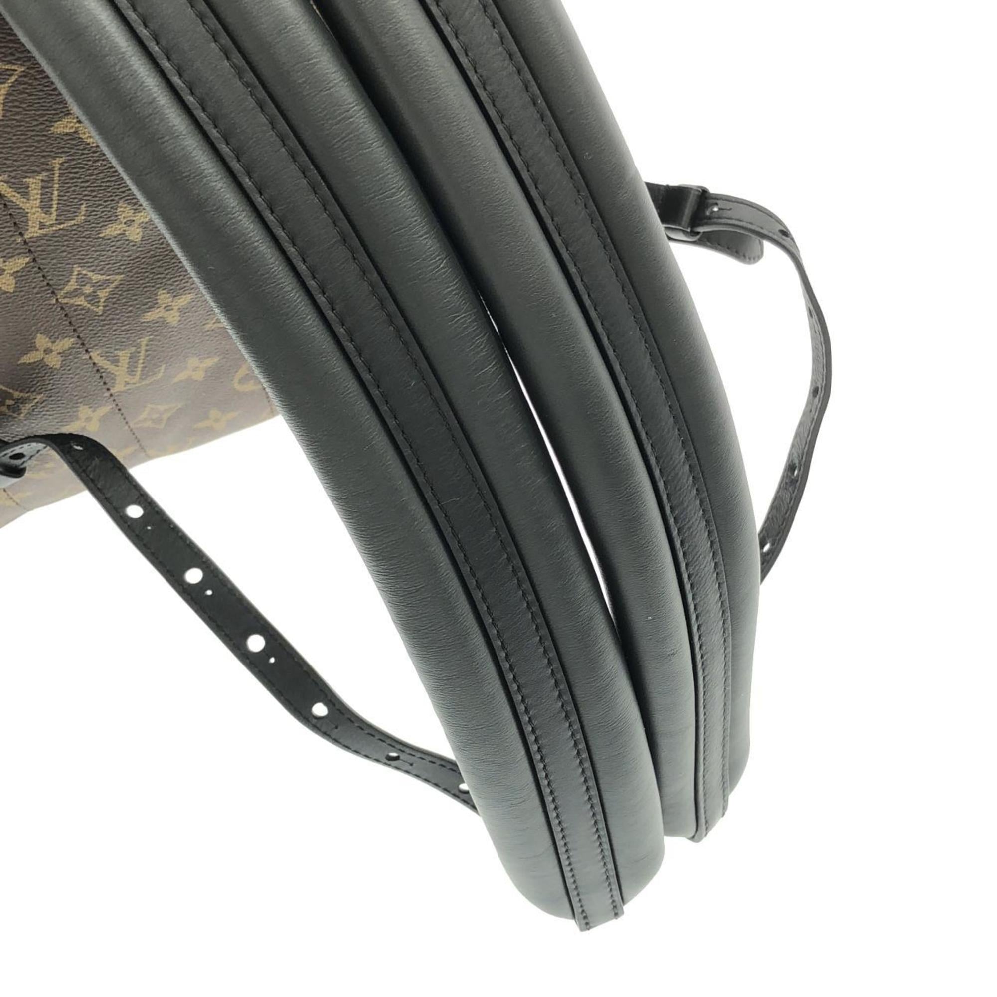 Louis Vuitton Marron Coated Canvas Backpack