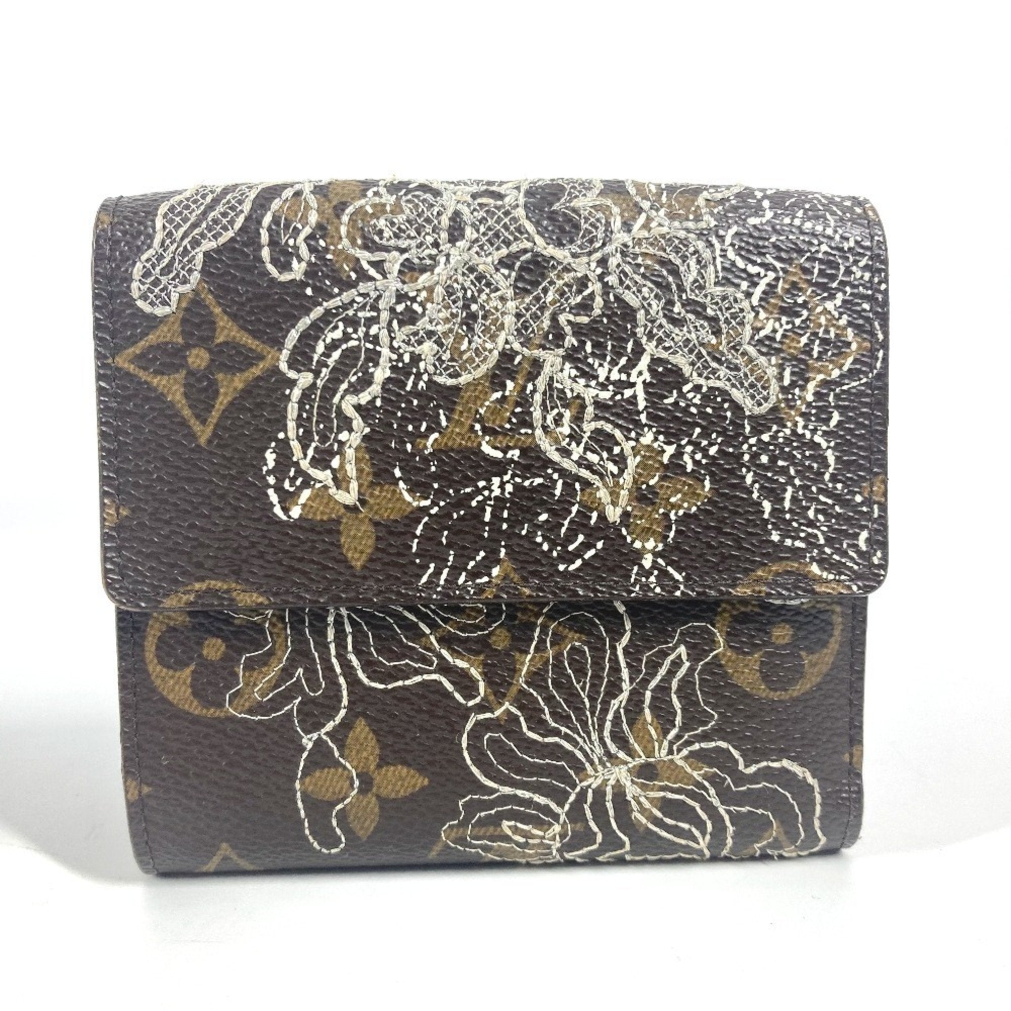 Louis Vuitton Brown Monogram Wallet (Tri-Fold)