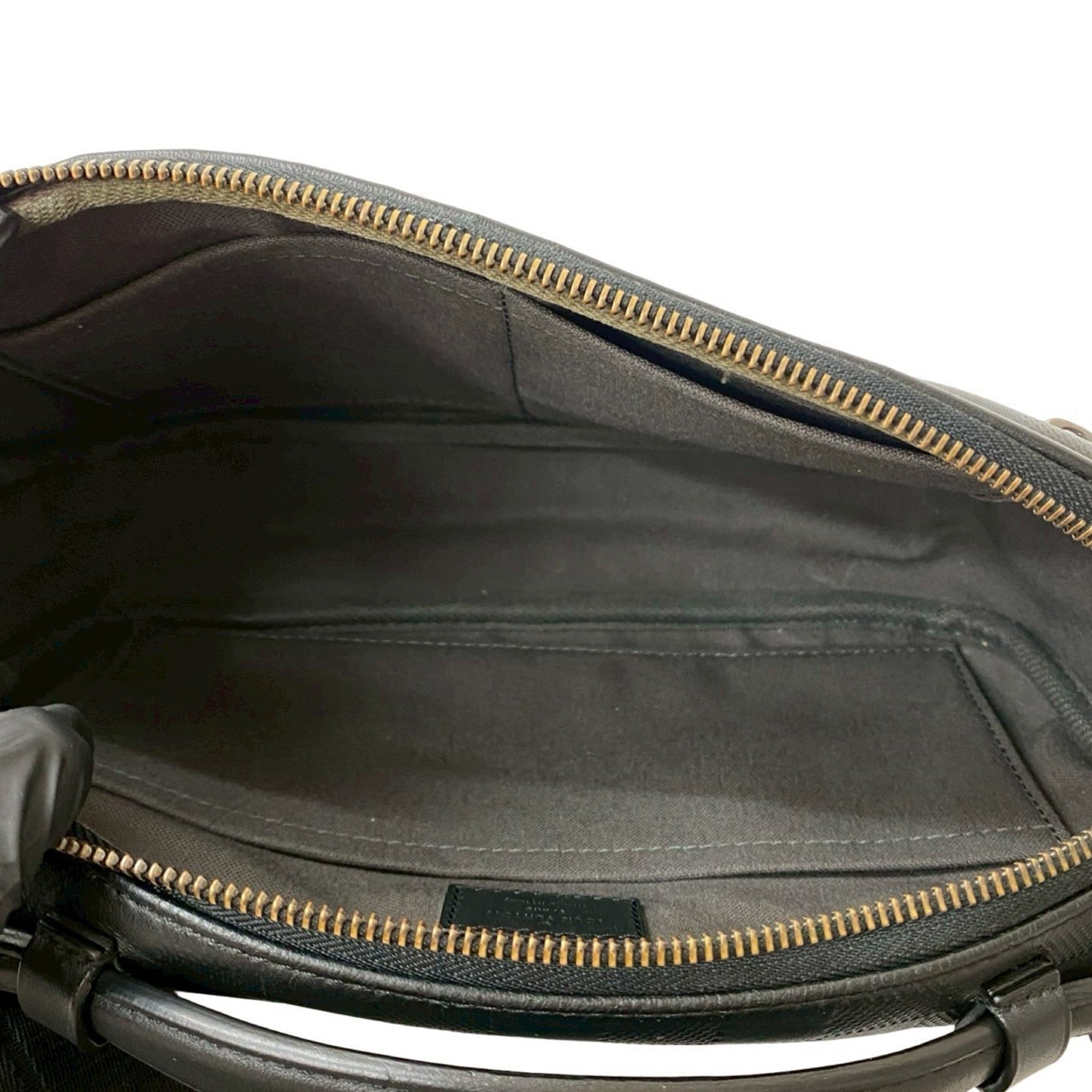 Louis Vuitton Black Leather Handbag Sling Bag