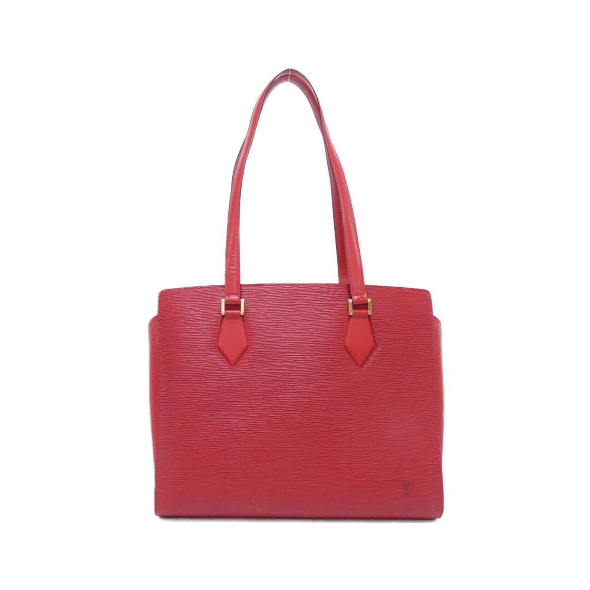Louis Vuitton Red Color Leather Shoulder Bag