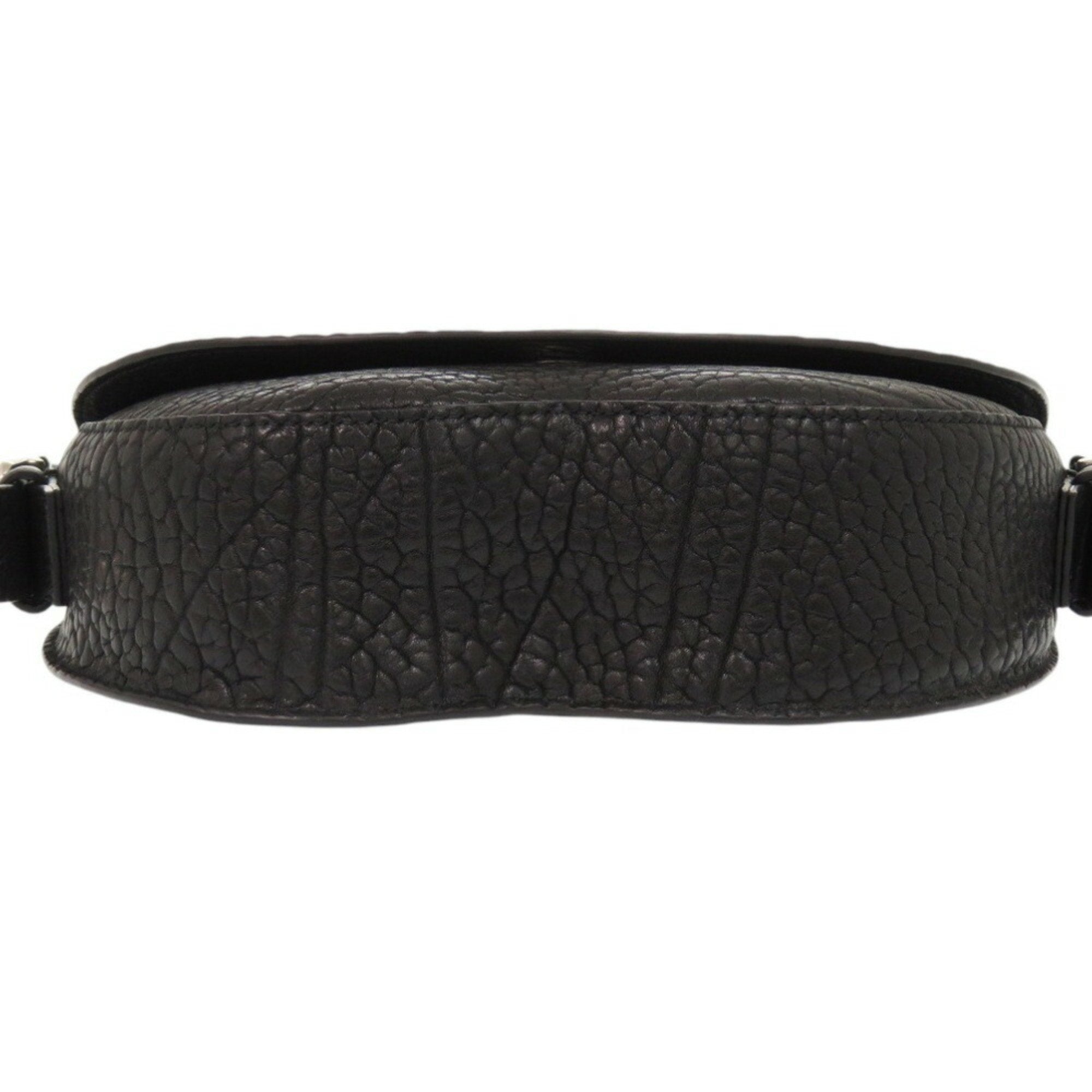 Burberry Black Leather Shoulder Bag