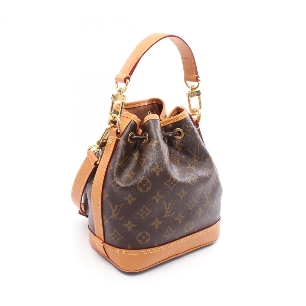 Louis Vuitton Brown Coated Canvas Leather Handbag