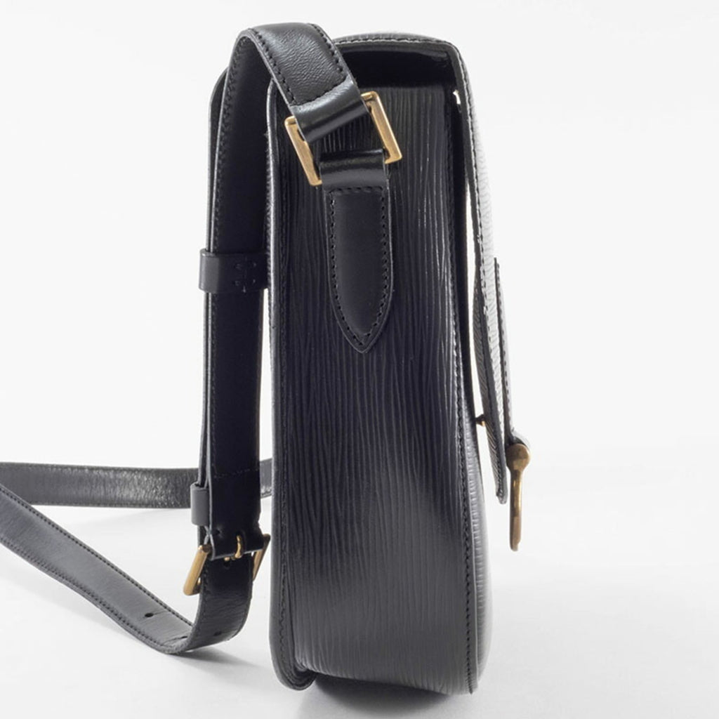 Louis Vuitton Black Epi Leather Shoulder Bag
