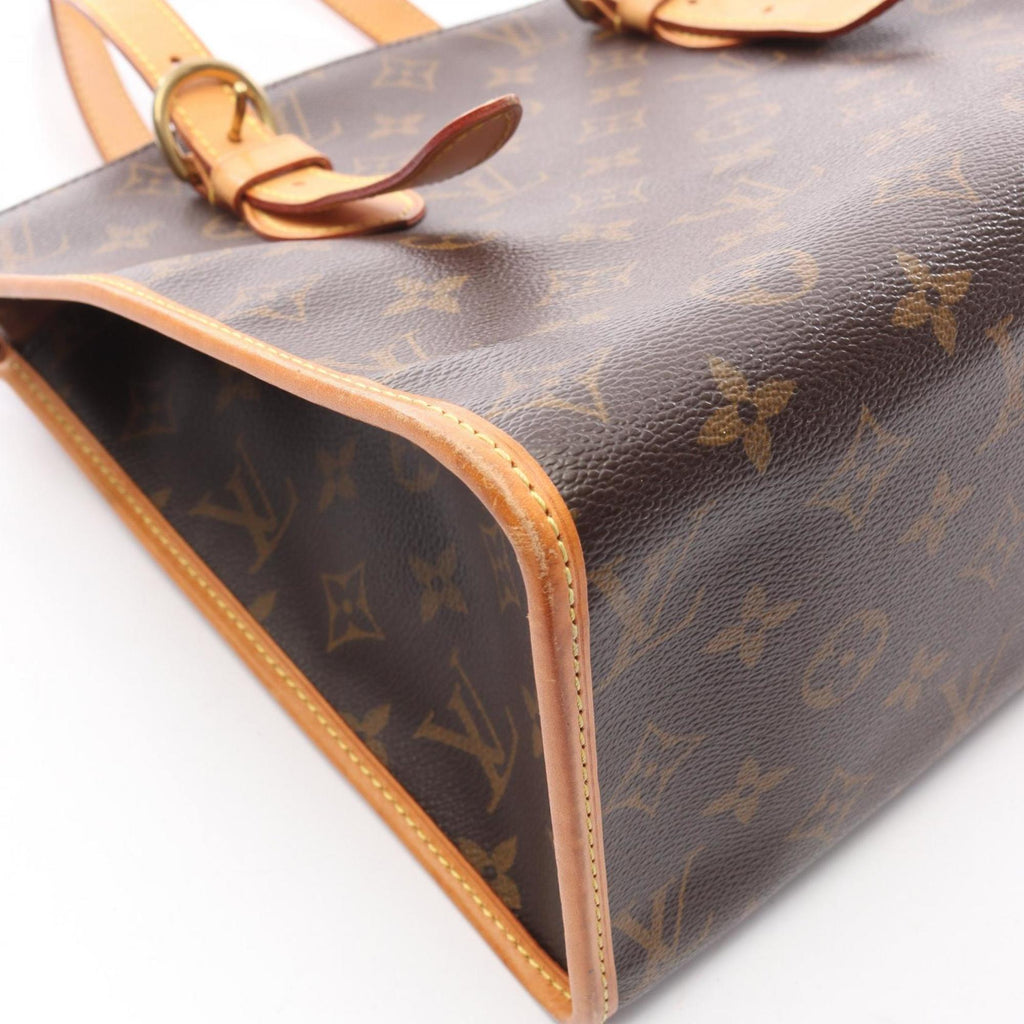 Louis Vuitton Brown Coated Canvas Pvc Monogram Leather Tote Bag