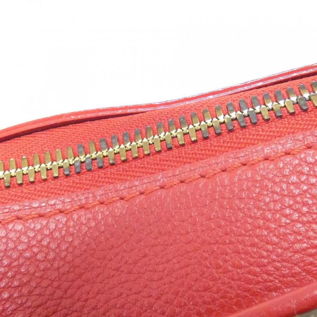 Louis Vuitton Cerise Marron Coated Canvas Handbag