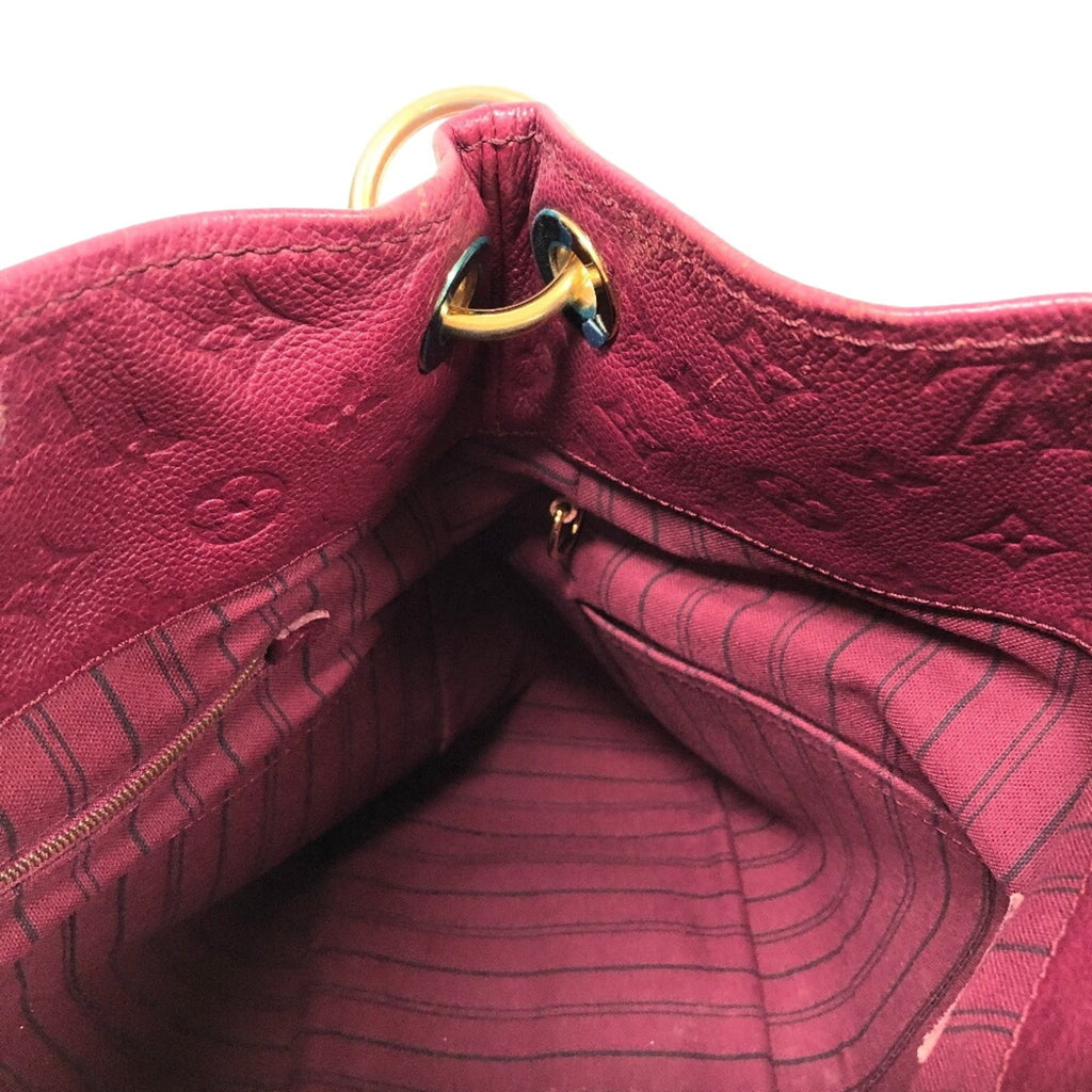 Louis Vuitton Monogram Empreinte Purple Leather Handbag