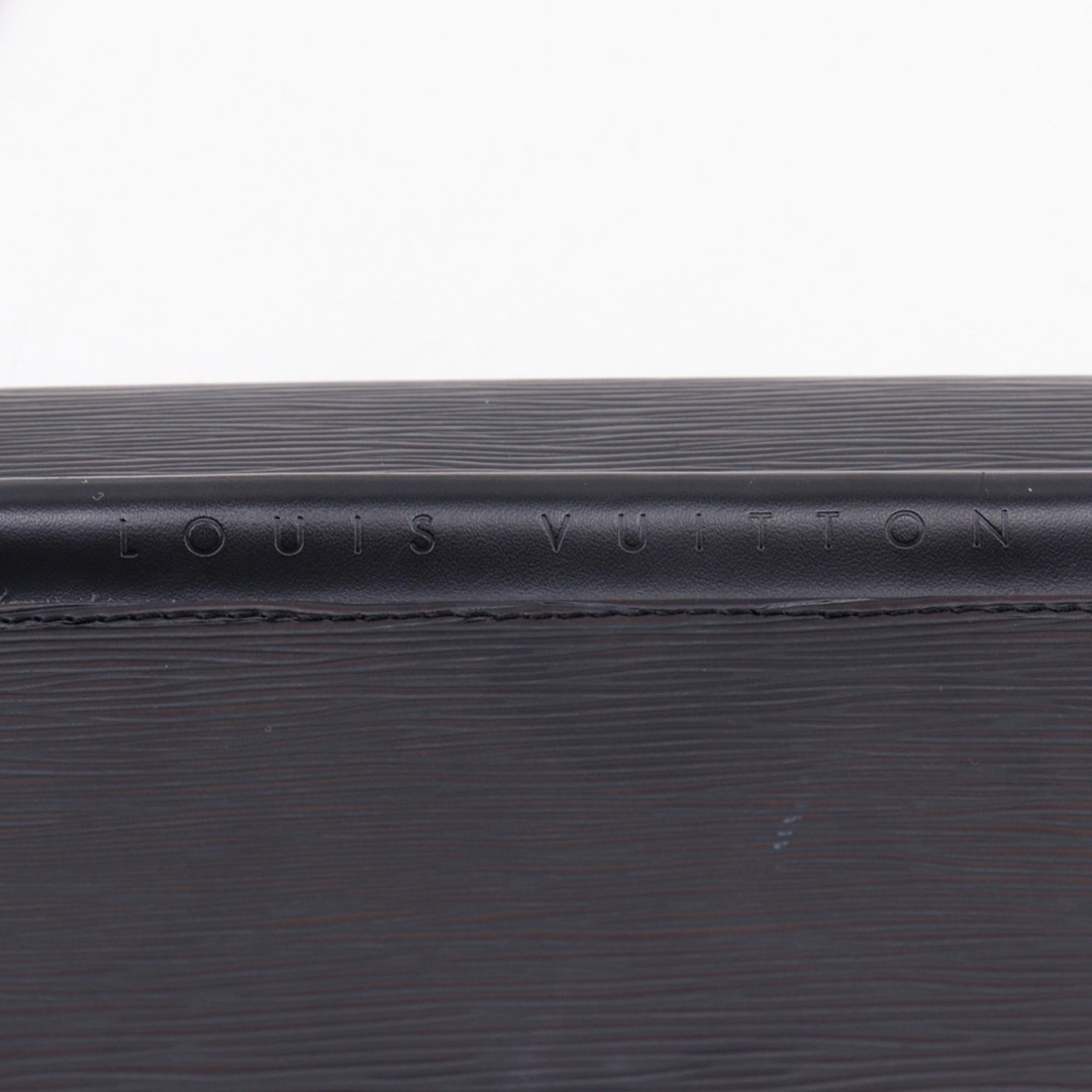 Louis Vuitton Black Noir Epi Leather Shoulder Bag