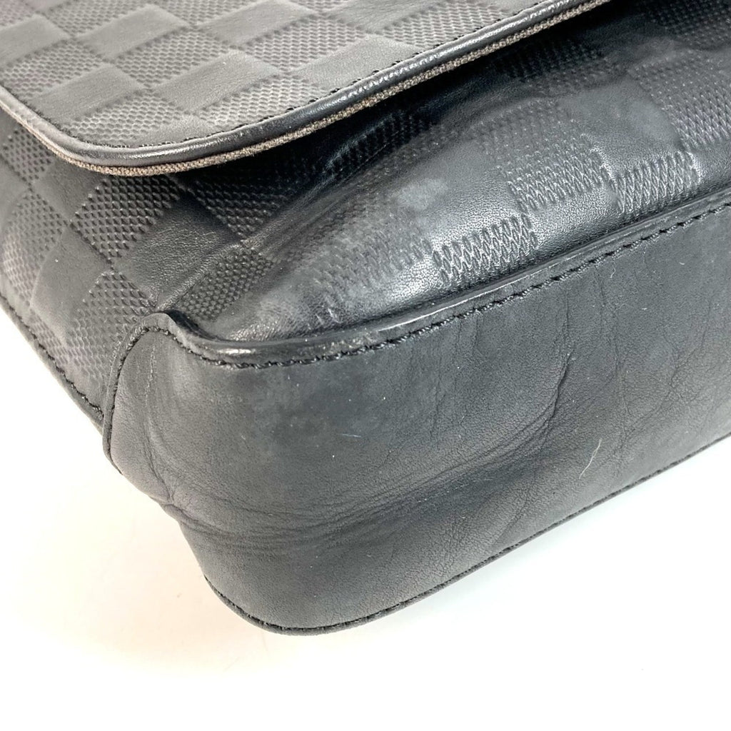 Louis Vuitton Black Onyx Damier Infini Messenger Bag Shoulder Bag