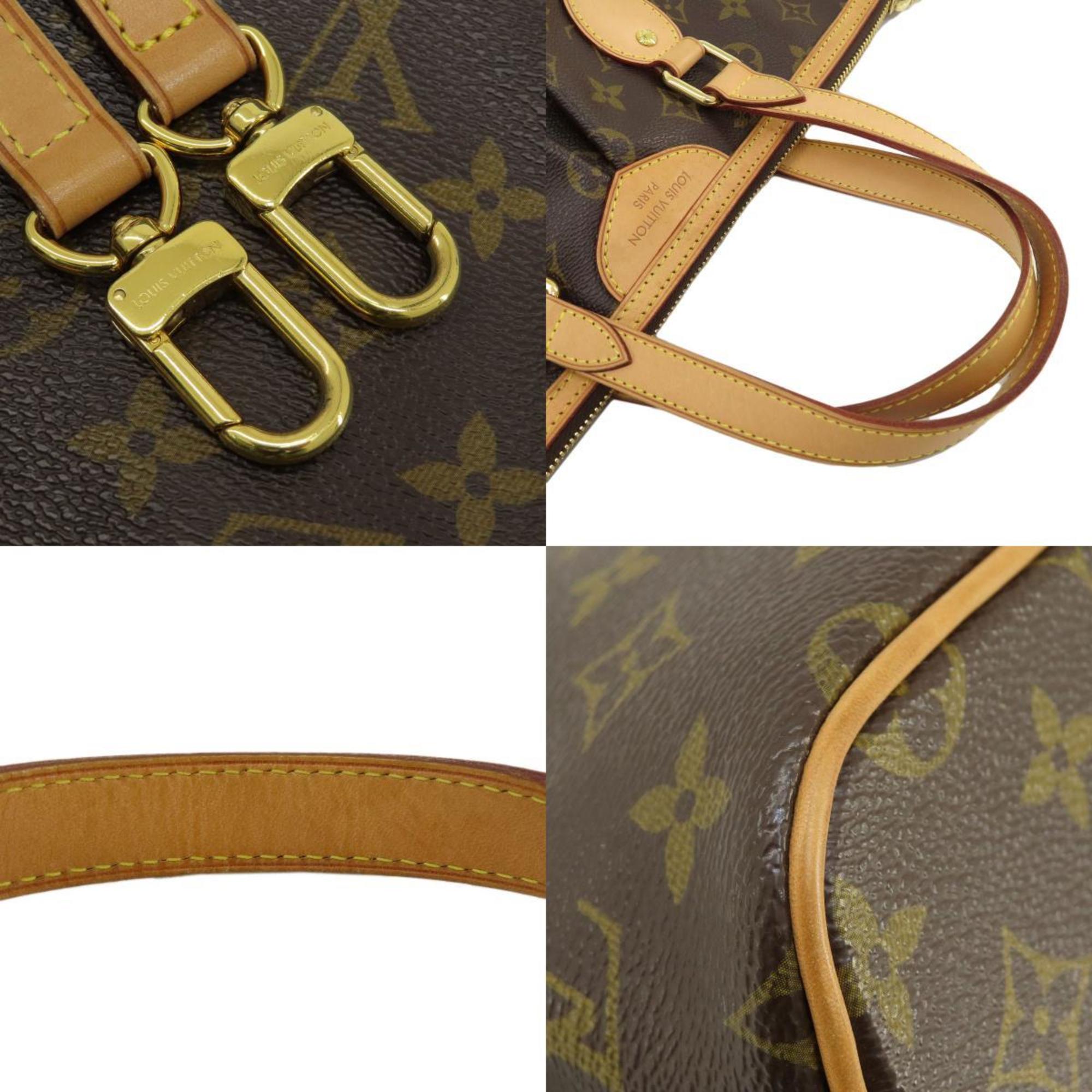 Louis Vuitton Brown Monogram Canvas Tote Bag