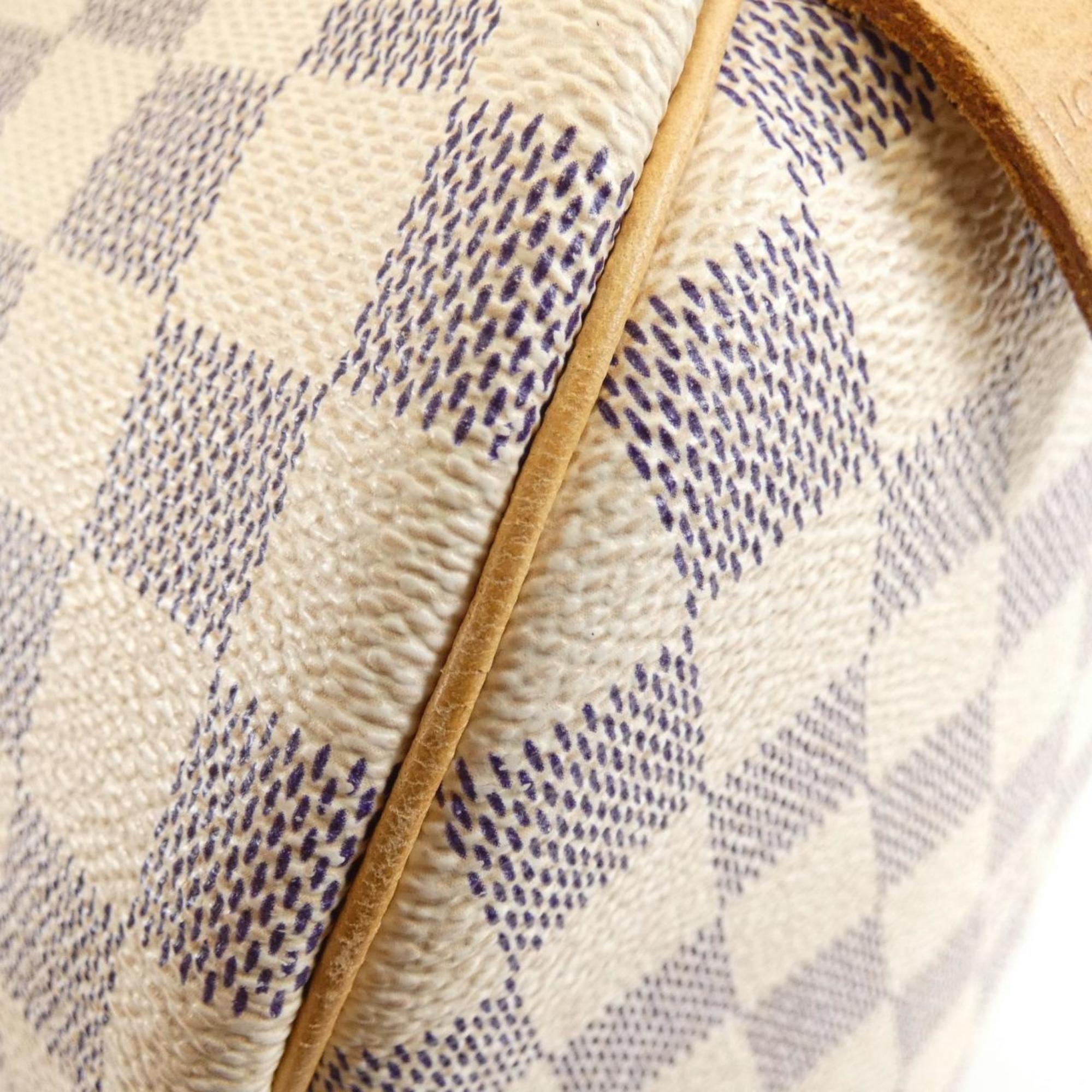 Louis Vuitton Azur Damier Azur Damier Azur Boston Bag Handbag