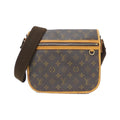 Louis Vuitton Marron Coated Canvas Shoulder Bag