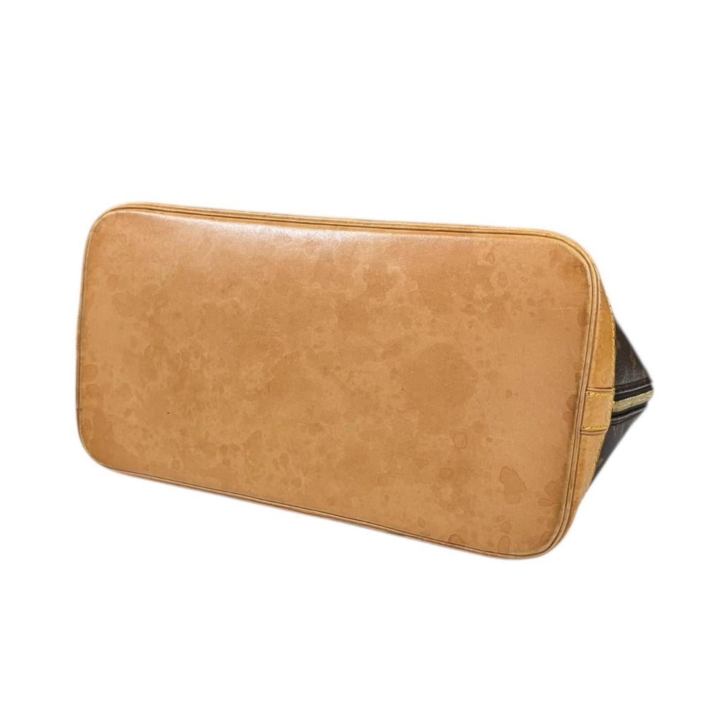 Louis Vuitton Brown Monogram Canvas Handbag