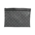 Louis Vuitton Black Coated Canvas Handbag Pochette