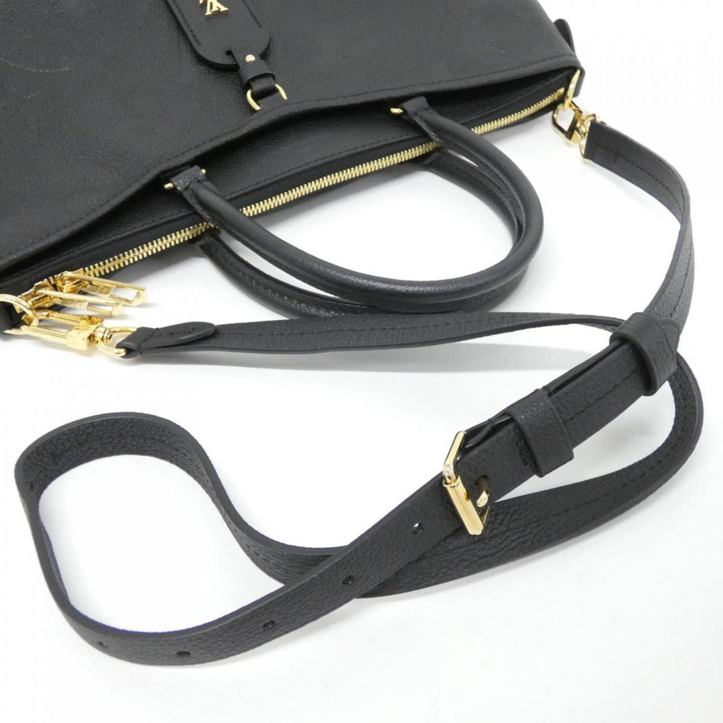 Louis Vuitton Black Leather Handbag