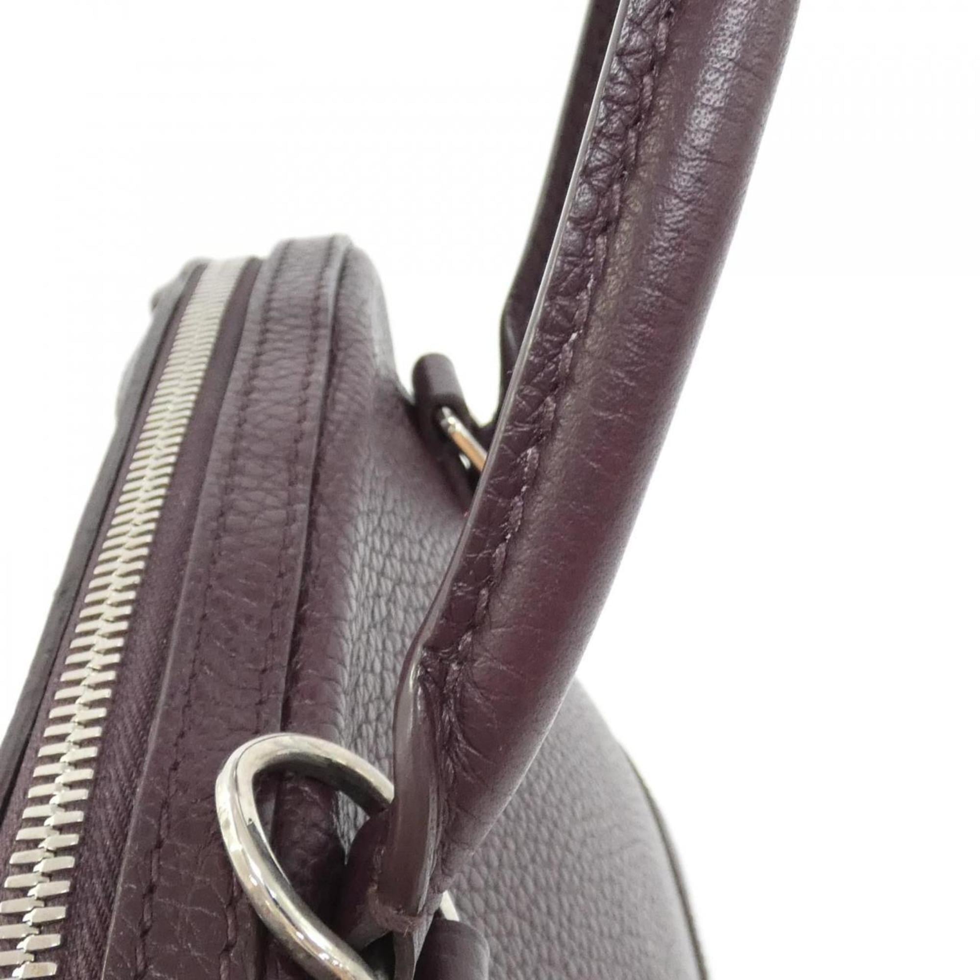 Louis Vuitton Parnassea Violet Leather Handbag
