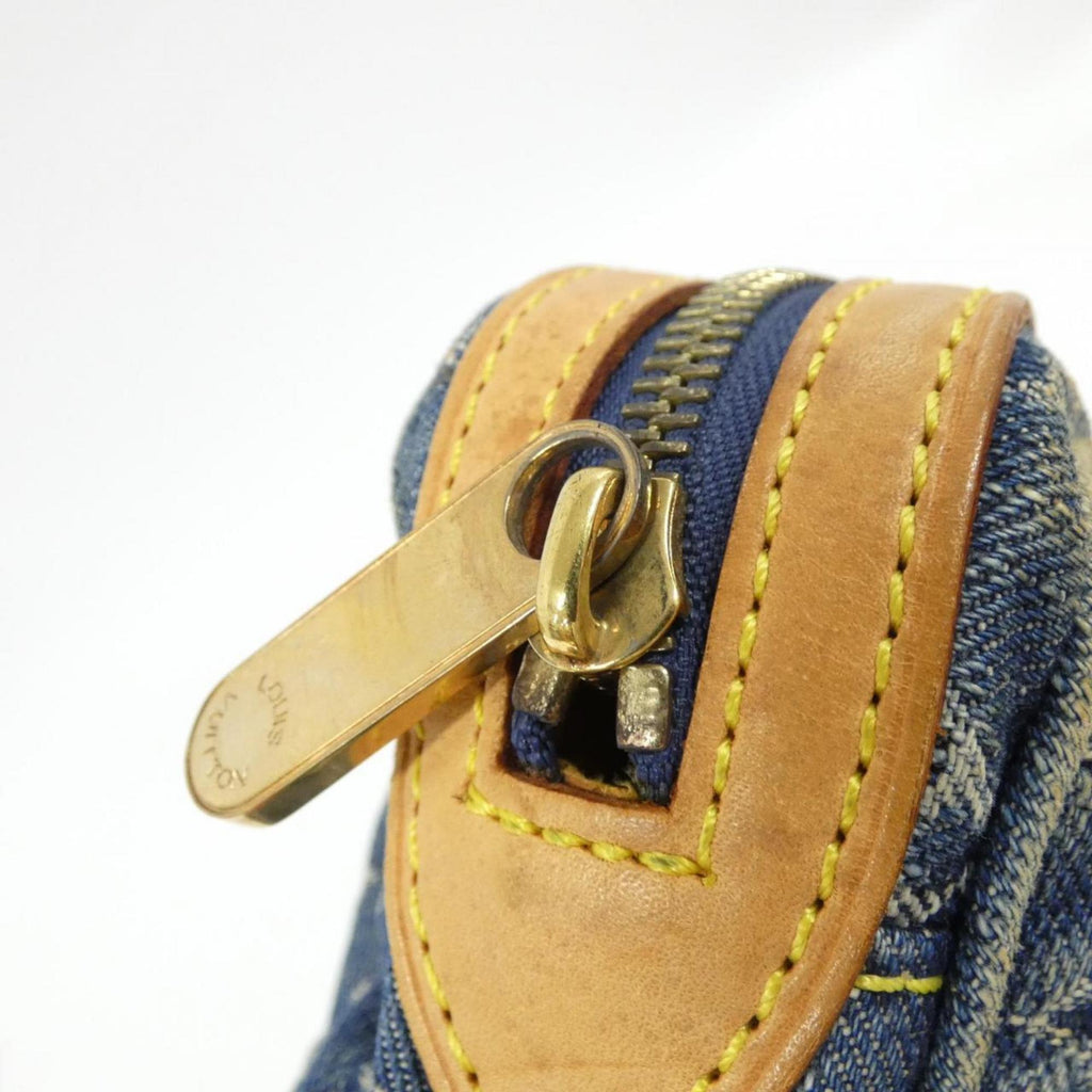 Louis Vuitton Monogram Denim Blue Monogram Denim Shoulder Bag