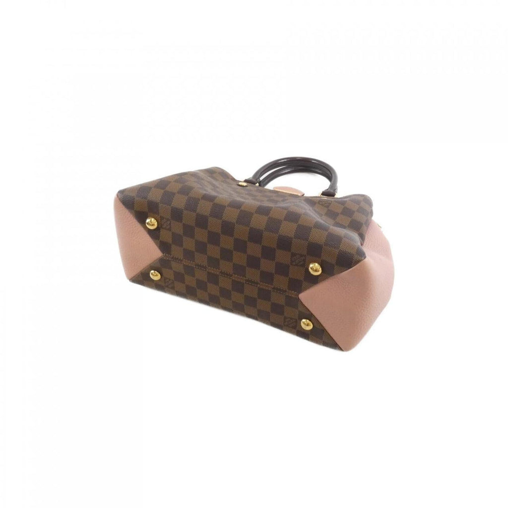 Louis Vuitton Damier Ebene Magnolia Coated Canvas Handbag