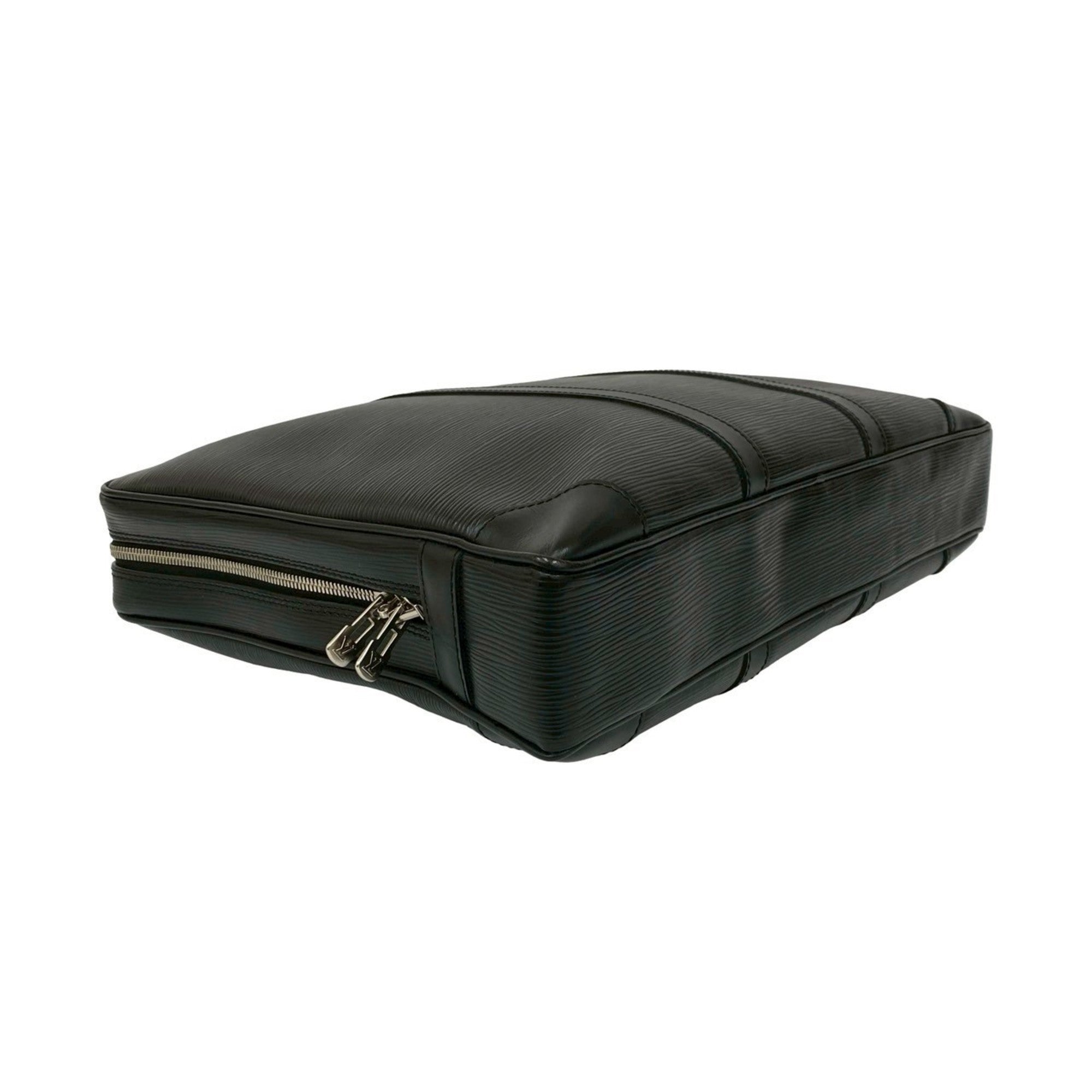 Louis Vuitton Black Epi Leather Briefcase