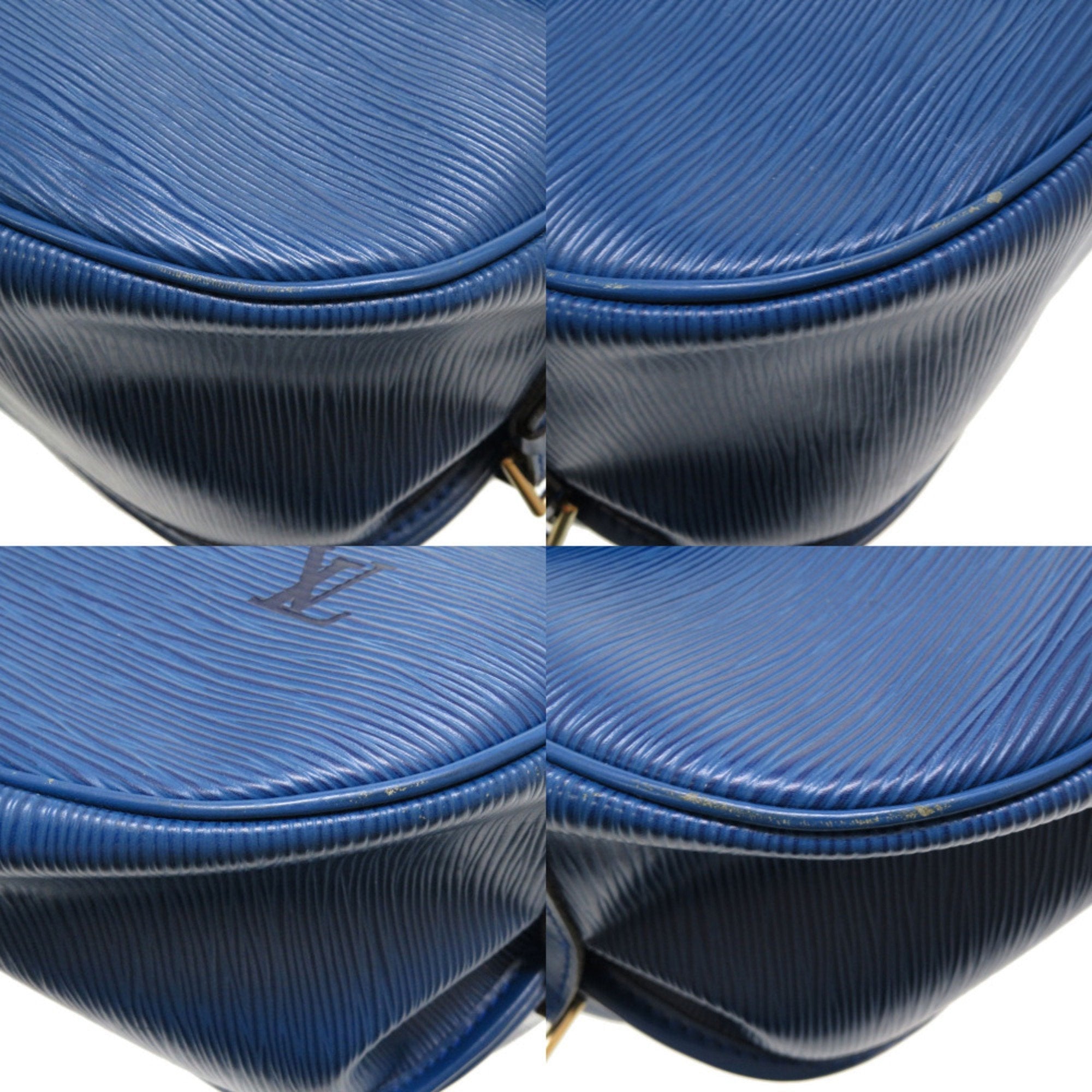 Louis Vuitton Epi Blue Toledo Blue Epi Leather Shoulder Bag