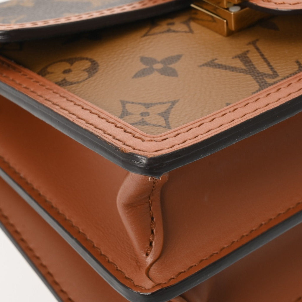 Louis Vuitton Brown Monogram Canvas Shoulder Bag