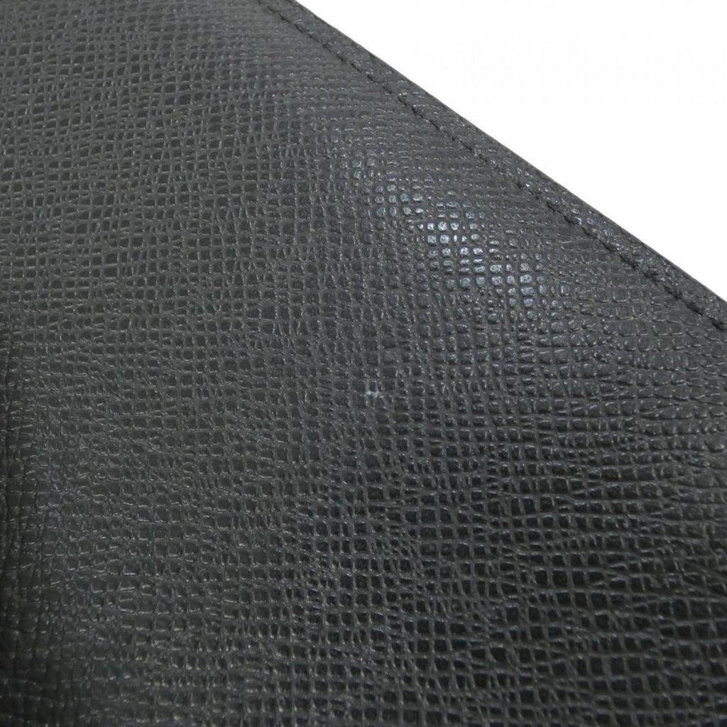Louis Vuitton Black Leather Long Wallet