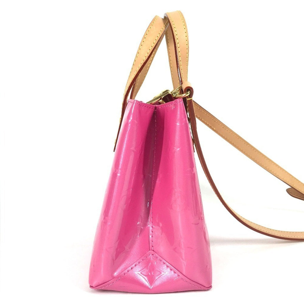 Louis Vuitton Pink Monogram Vernis Handbag Shoulder Bag Tote Bag
