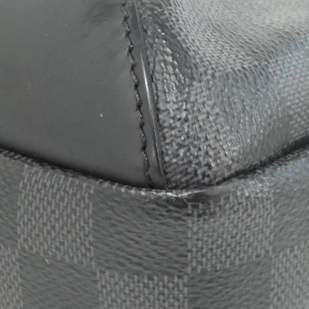 Louis Vuitton Graphite Coated Canvas Shoulder Bag