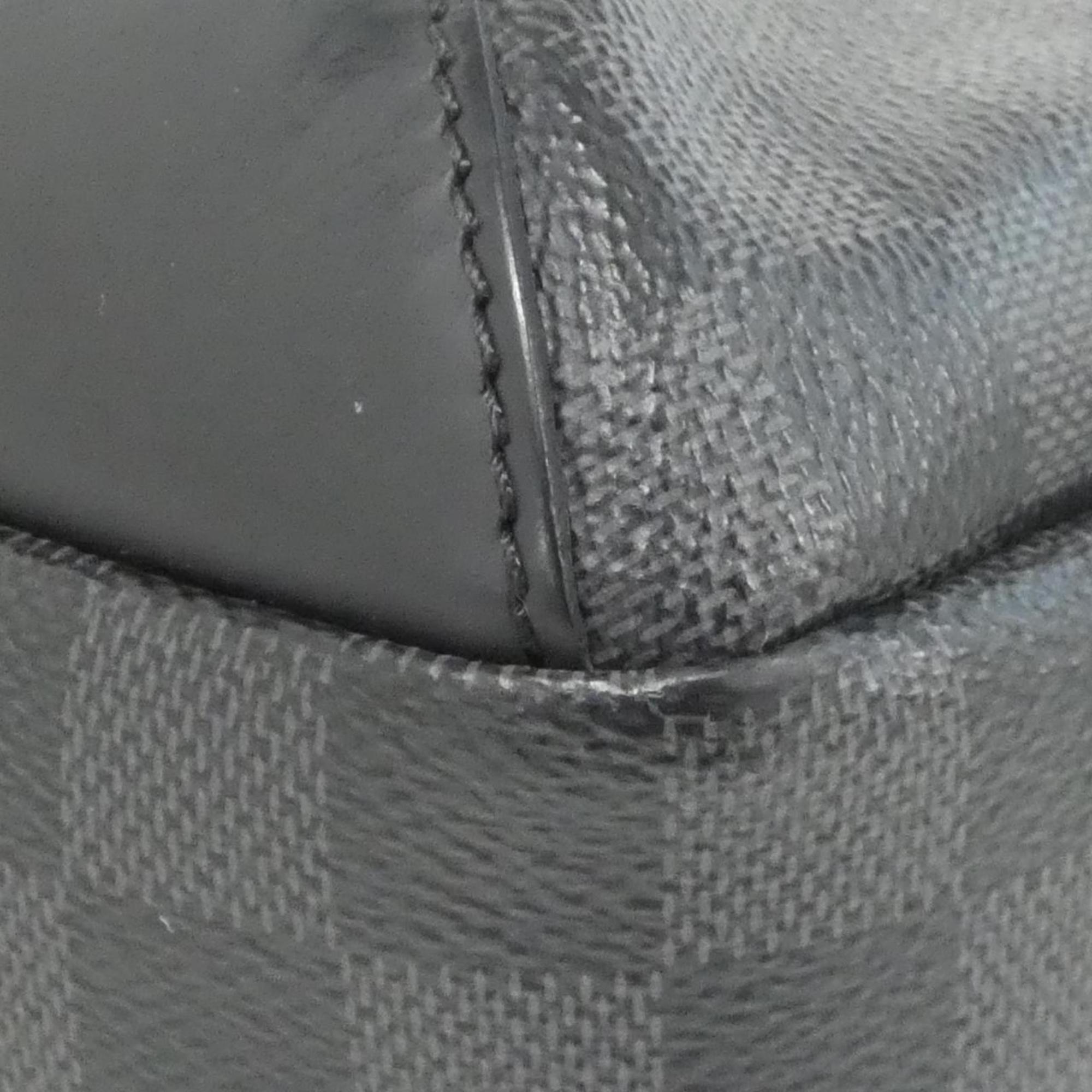 Louis Vuitton Graphite Coated Canvas Shoulder Bag