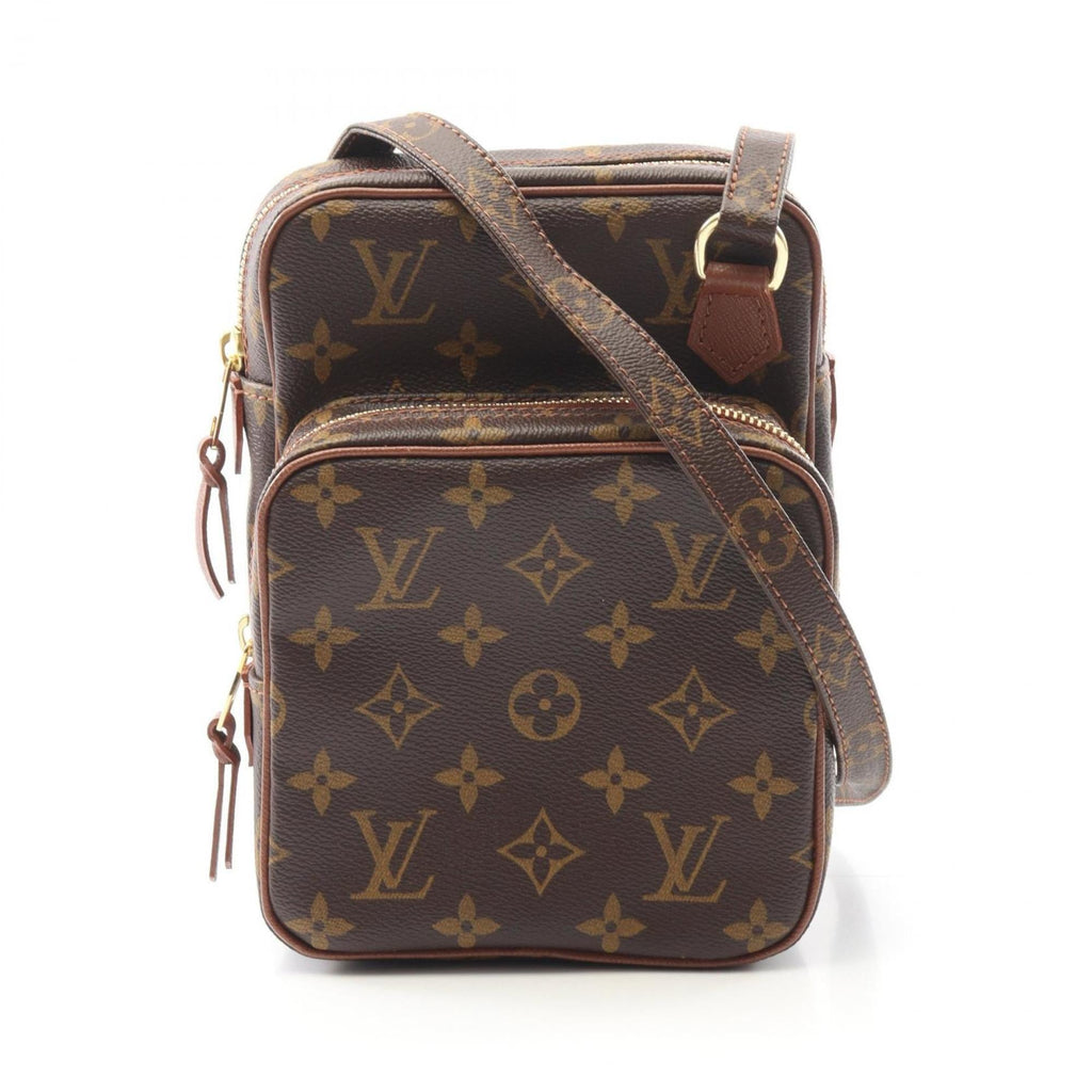 Louis Vuitton Brown Monogram Coated Canvas Shoulder Bag