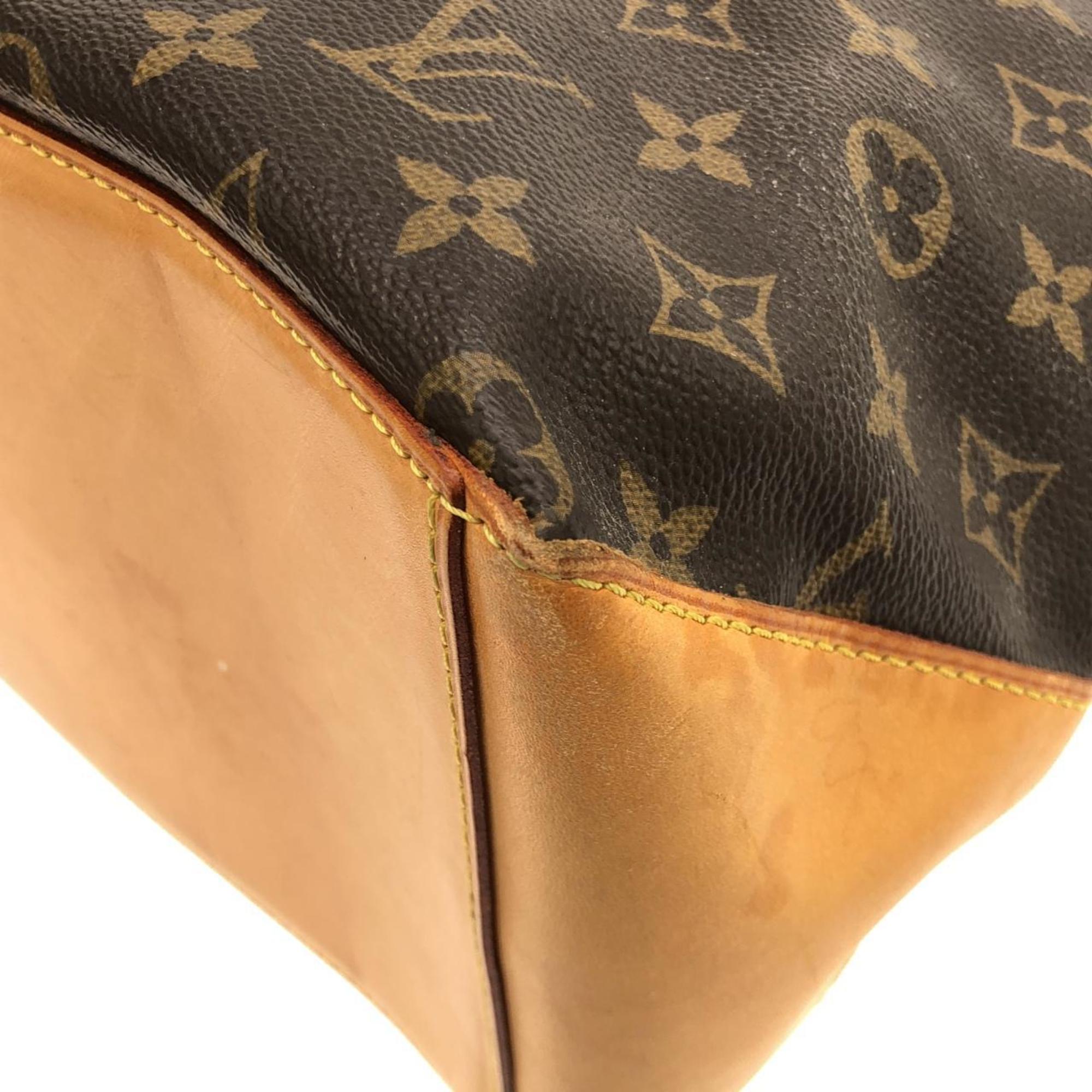 Louis Vuitton Marron Coated Canvas Handbag