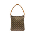 Louis Vuitton Monogram Marron Coated Canvas Shoulder Bag