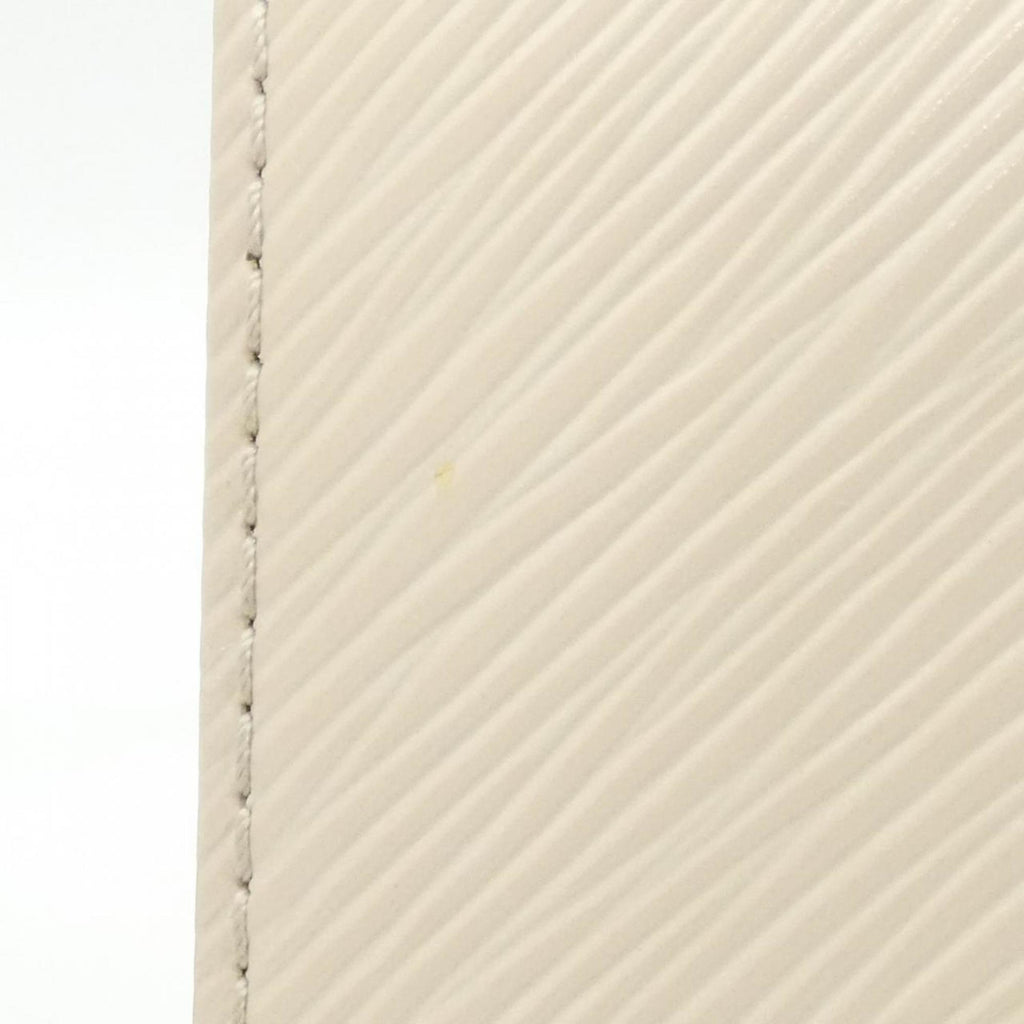Louis Vuitton Beige White Leather Shoulder Bag