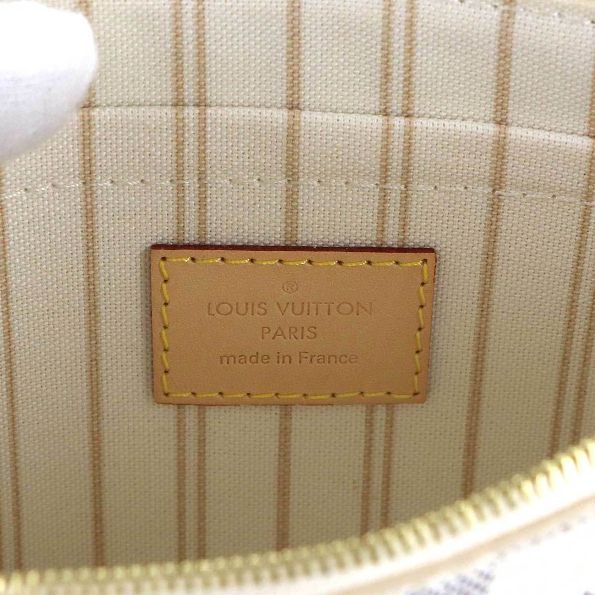 Louis Vuitton Beige Damier Azur Damier Azur Pouch