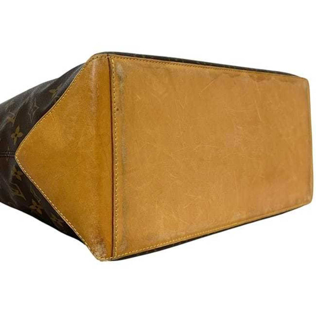 Louis Vuitton Monogram Brown Monogram Leather Tote Bag
