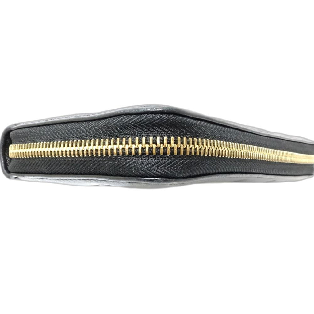 Louis Vuitton Noir Leather Long Wallet