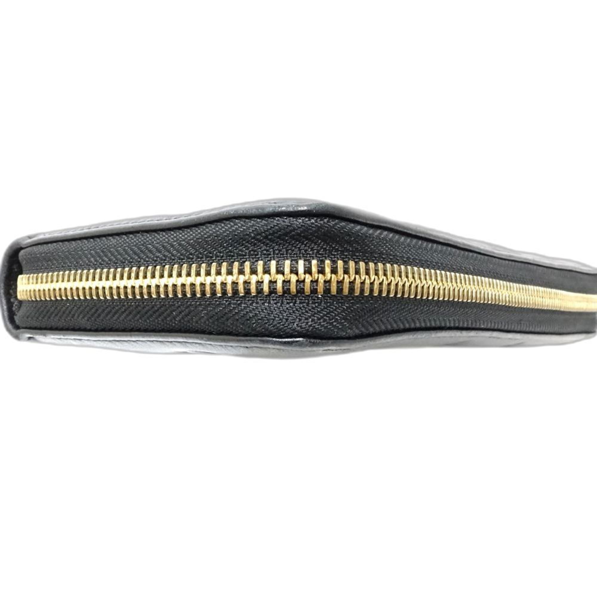 Louis Vuitton Noir Leather Long Wallet