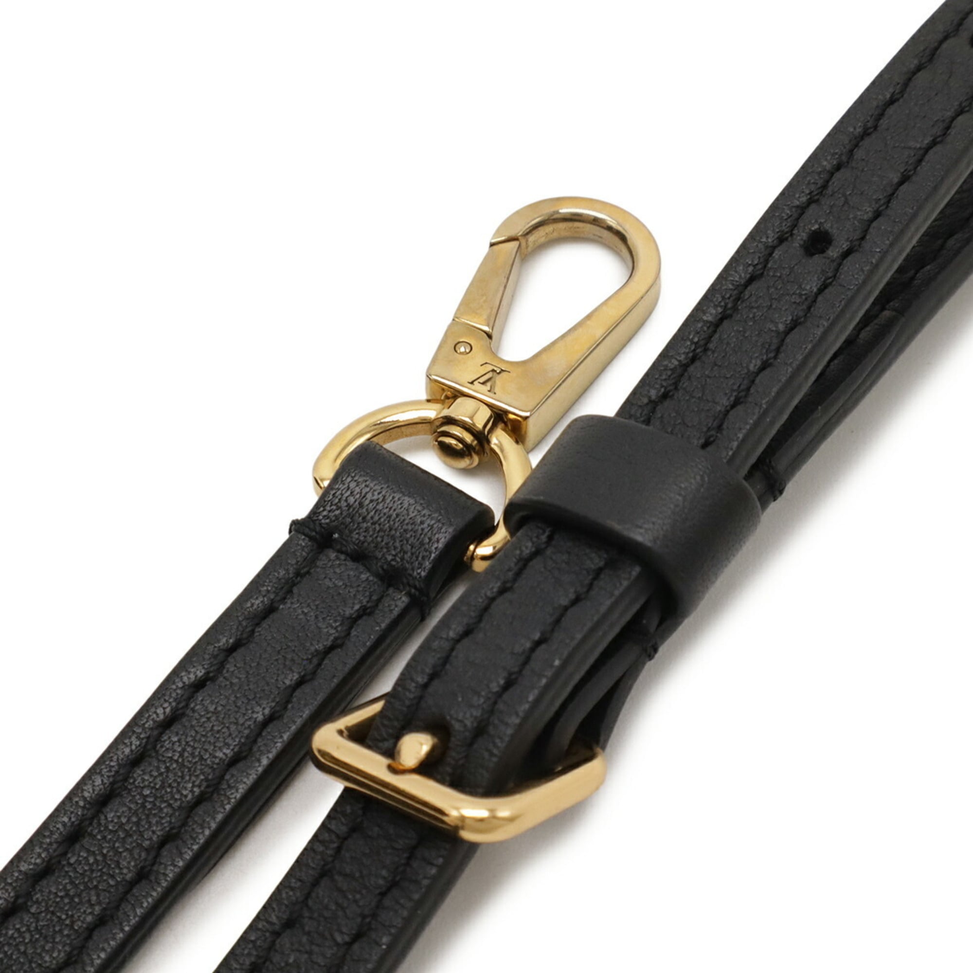 Louis Vuitton Monogram Black Noir Monogram Leather Handbag Shoulder Bag