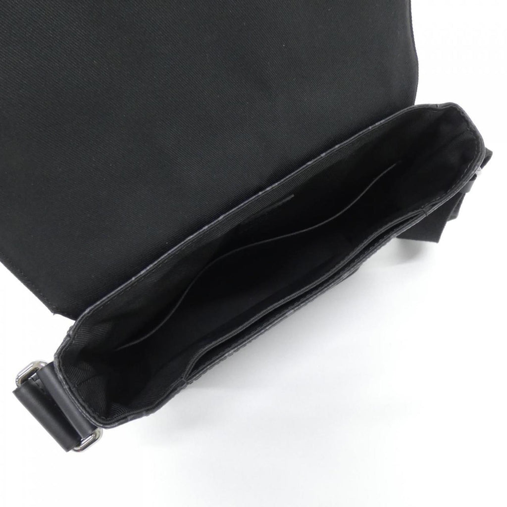 Louis Vuitton Black Coated Canvas Shoulder Bag