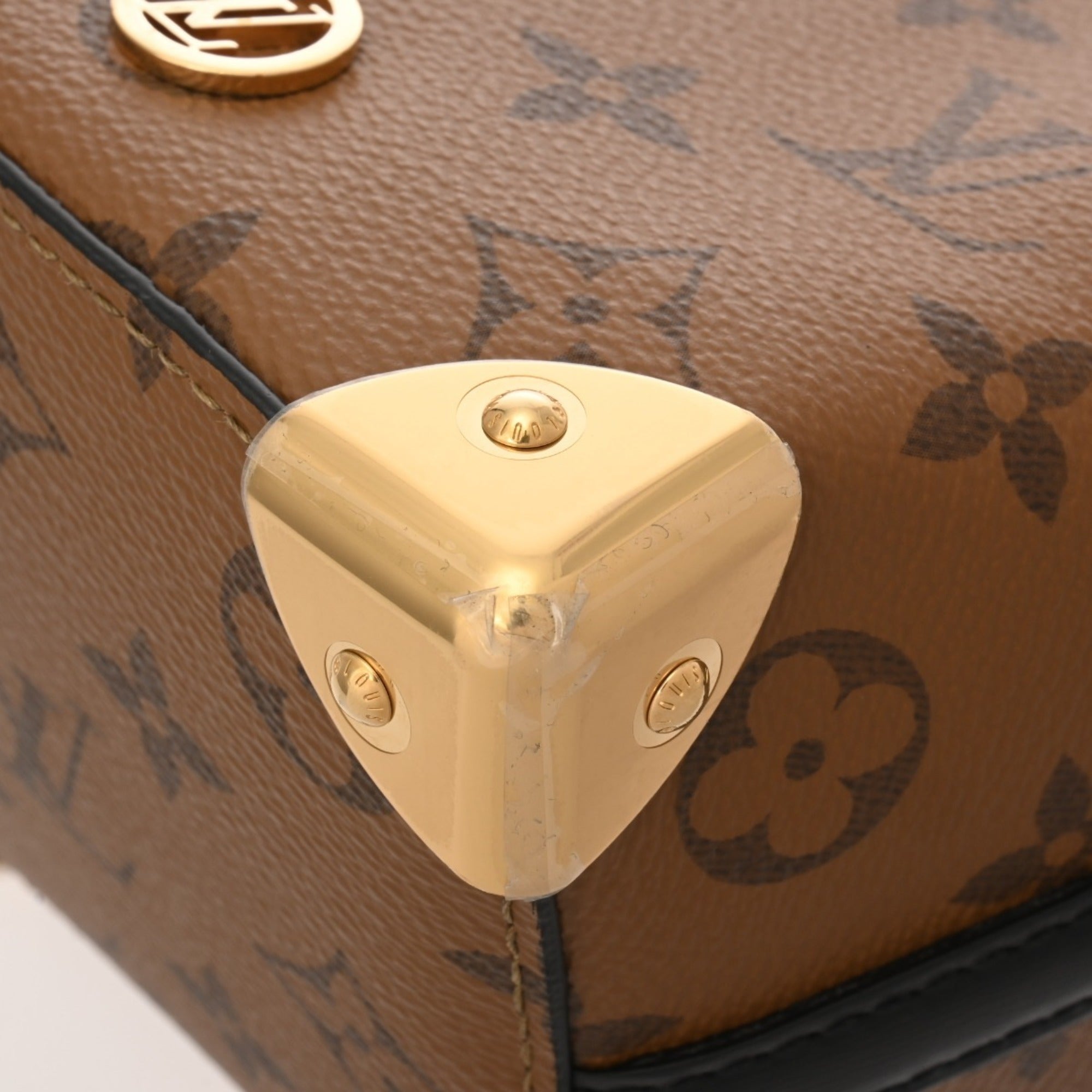 Louis Vuitton Brown Monogram Canvas Shoulder Bag