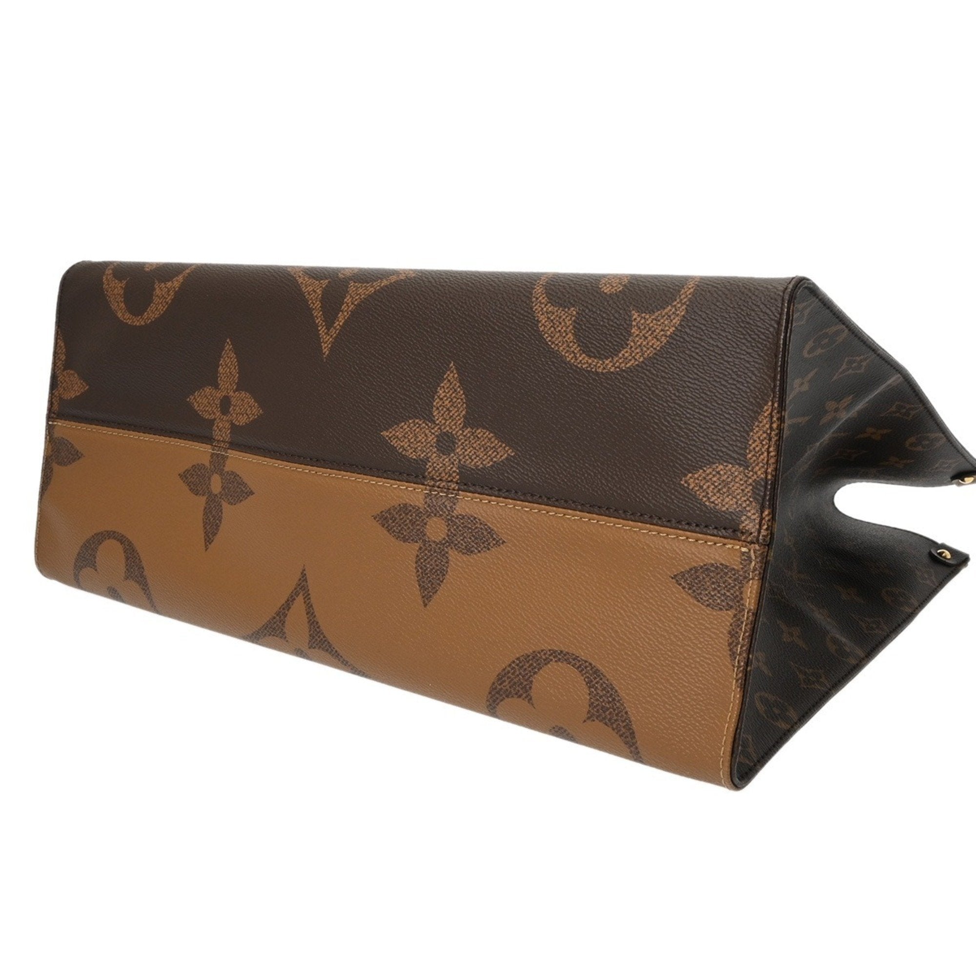 Louis Vuitton Brown Monogram Canvas Handbag