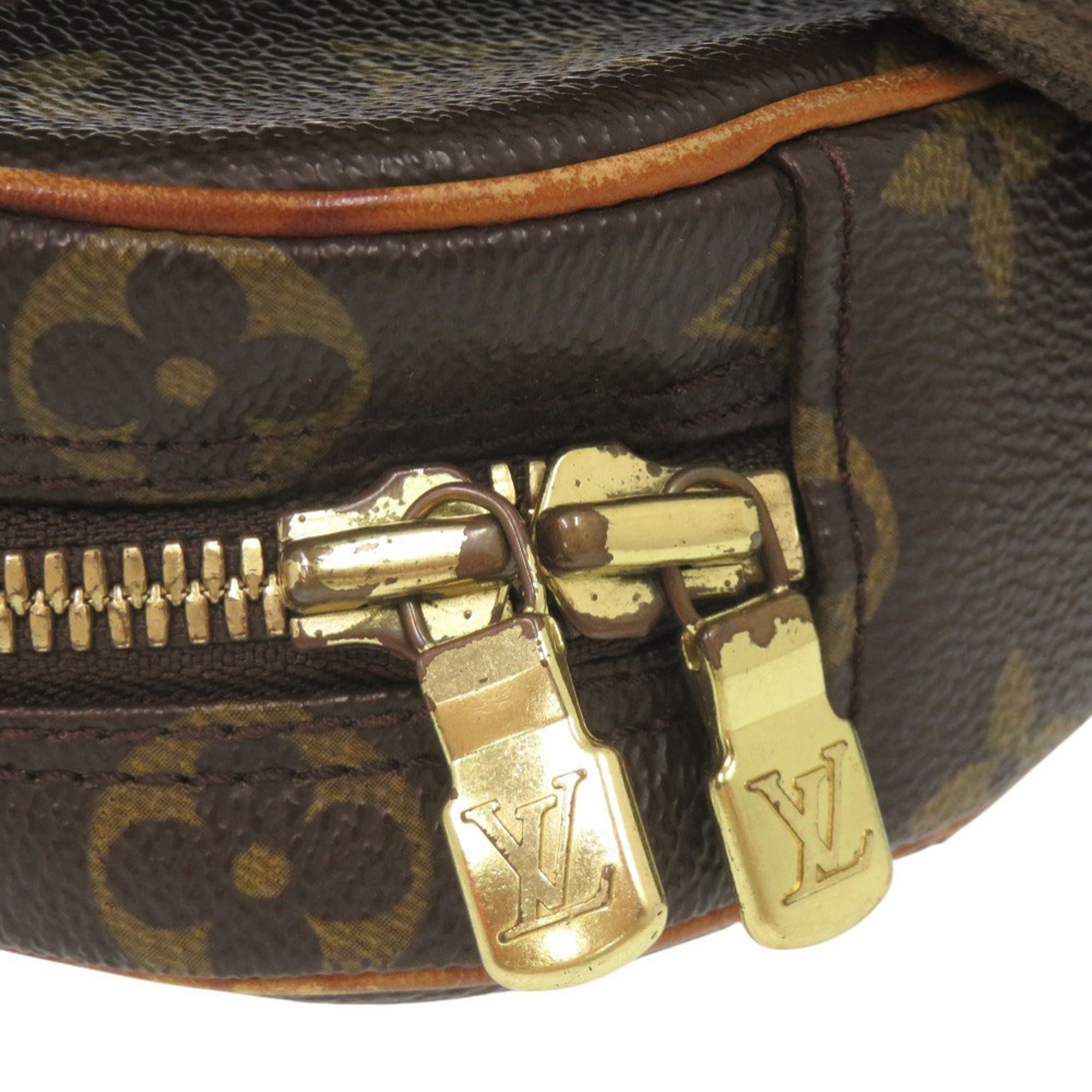Louis Vuitton Brown Monogram Pochette Sling Bag