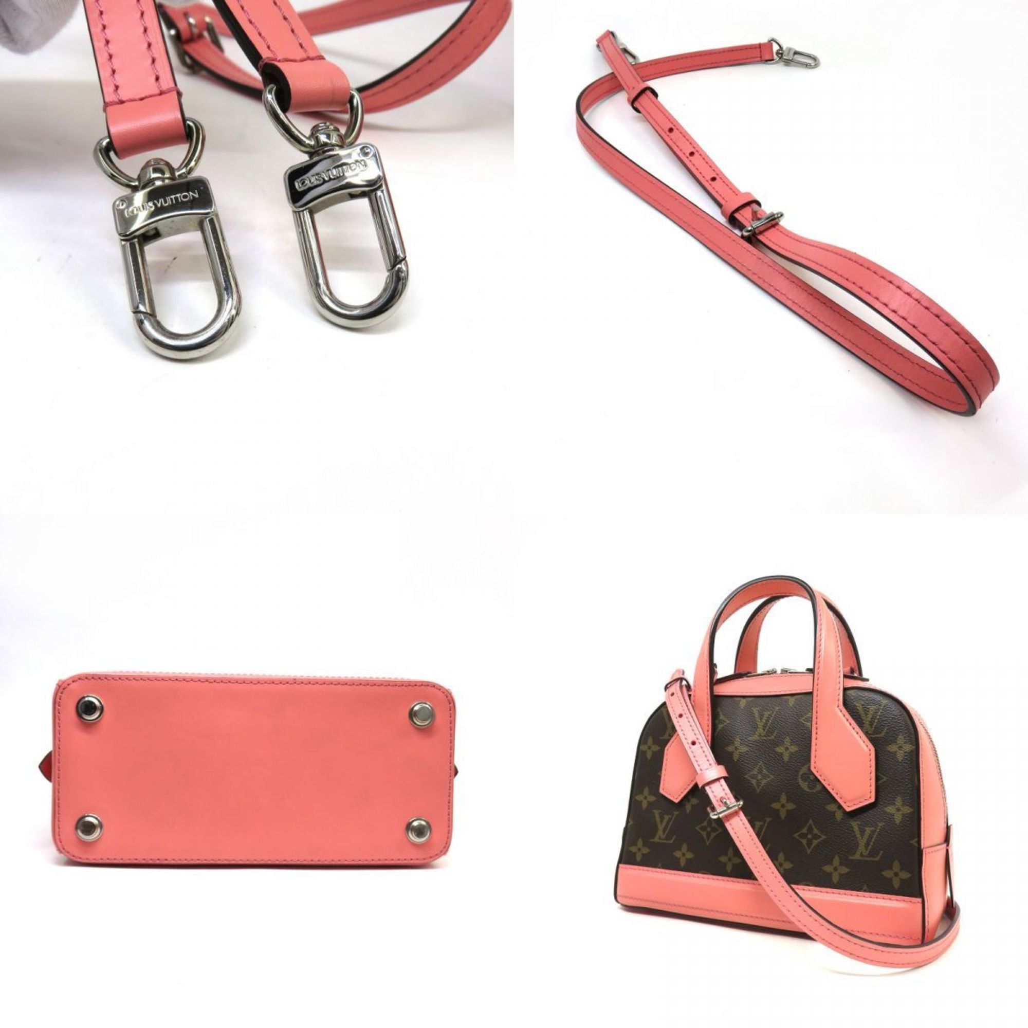 Louis Vuitton Monogram Corail Pink Monogram Handbag Shoulder Bag