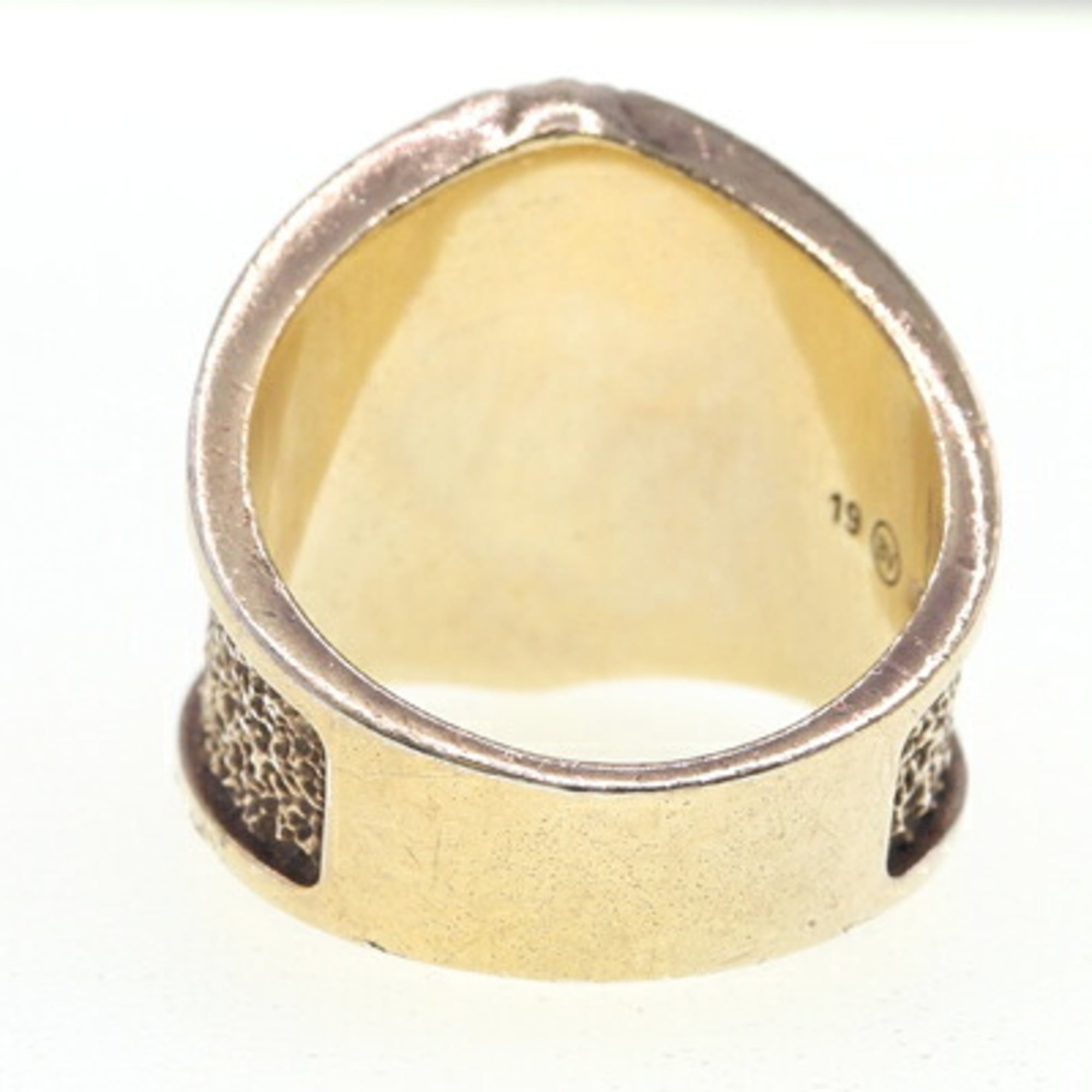 Bottega Veneta Sterling Silver 925 Band Ring