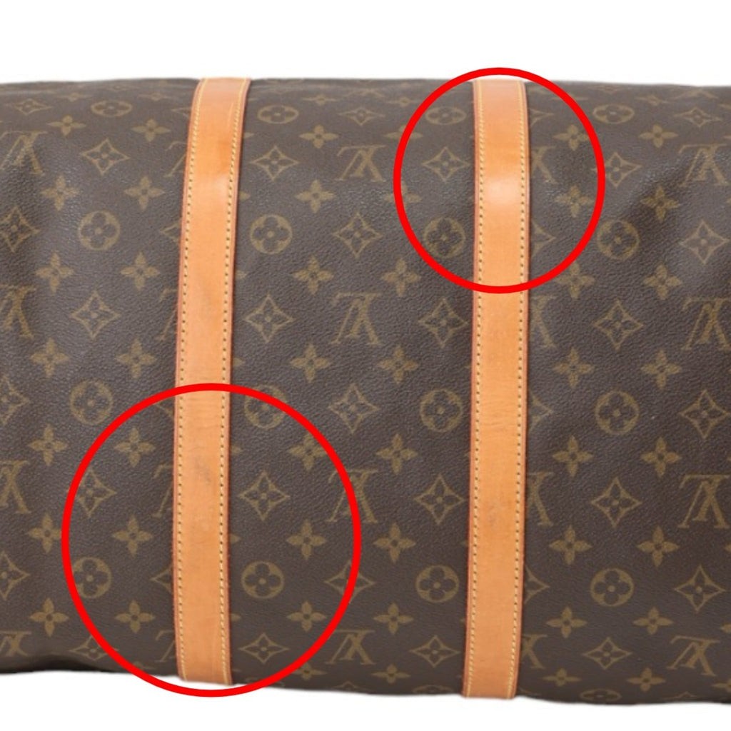 Louis Vuitton Brown Monogram Canvas Boston Bag