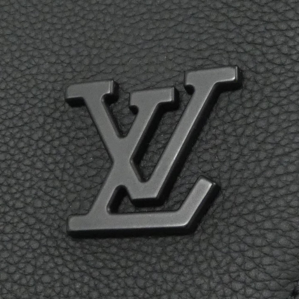 Louis Vuitton Black Leather Shoulder Bag