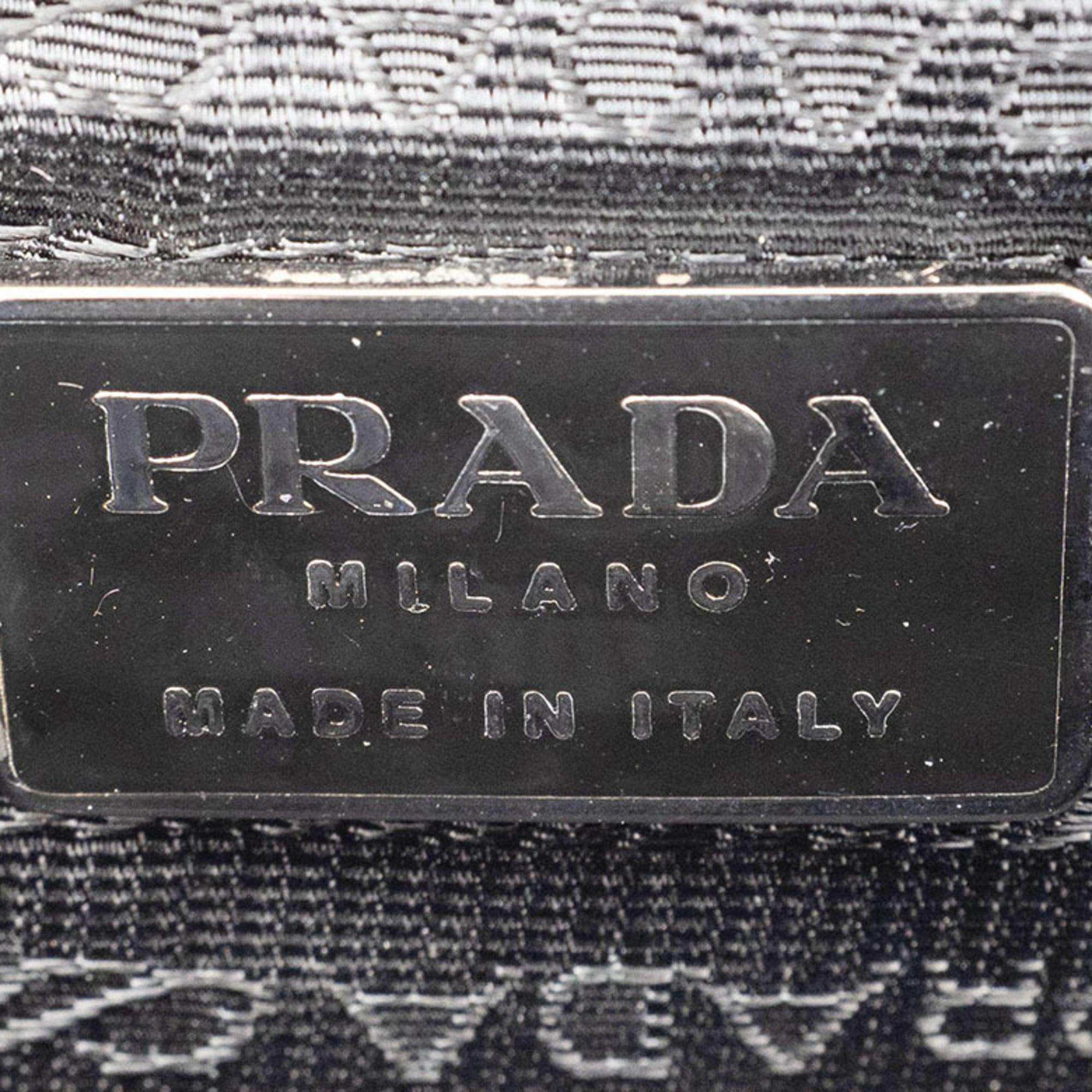 Prada Dark Brown Leather Handbag