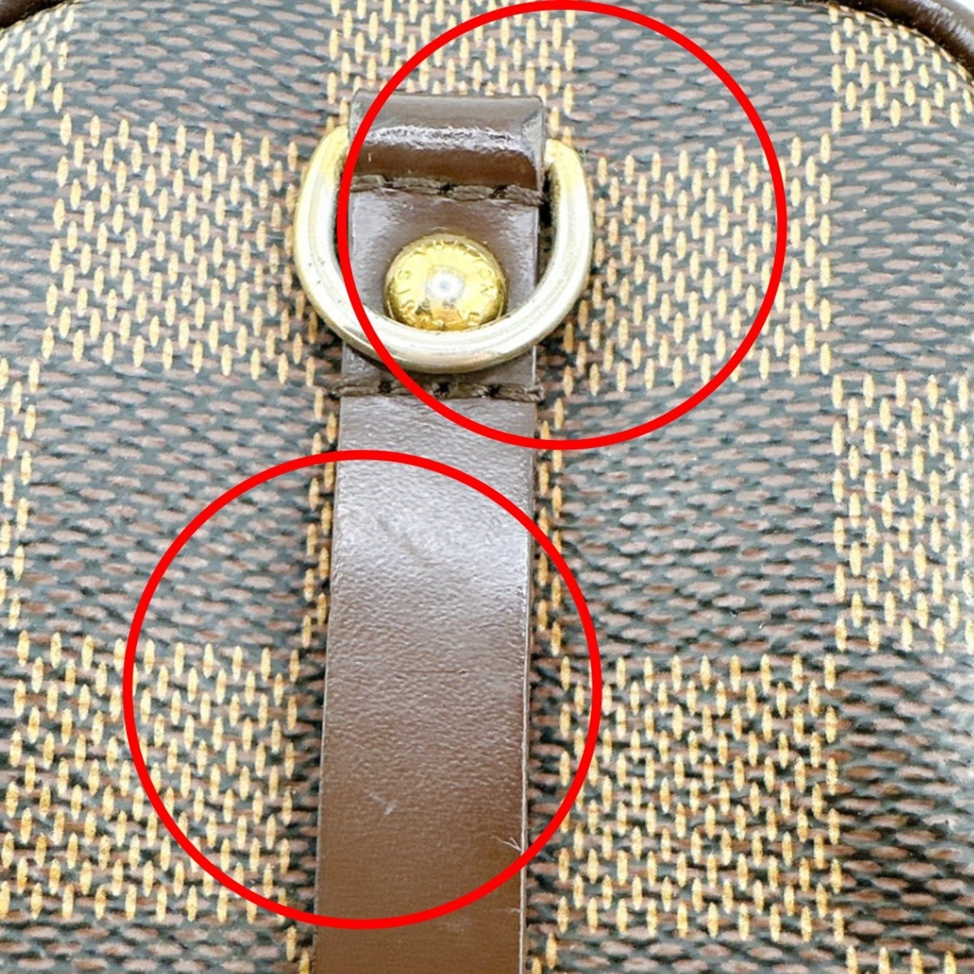 Louis Vuitton Brown Damier Canvas Pouch