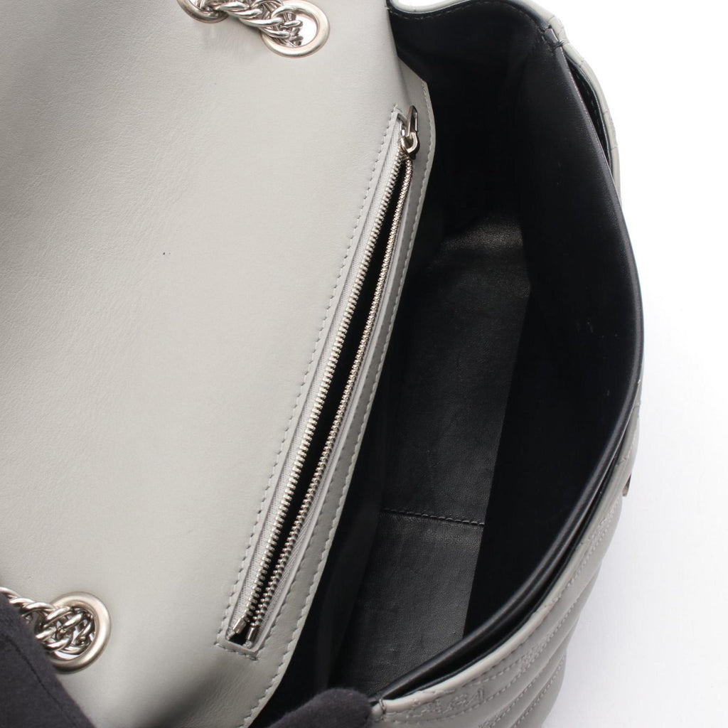 Balenciaga Gray Leather Shoulder