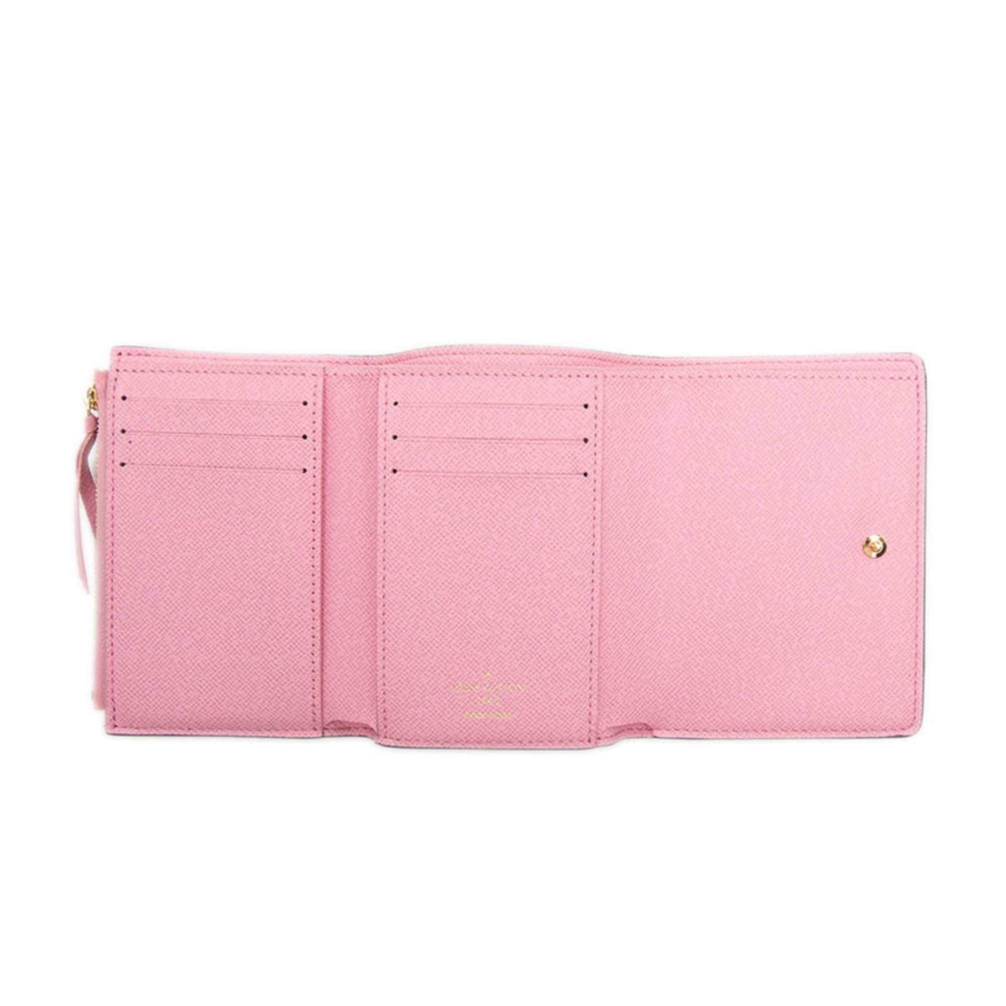 Louis Vuitton Brown Monogram Multi-Color Pvc Wallet (Tri-Fold)